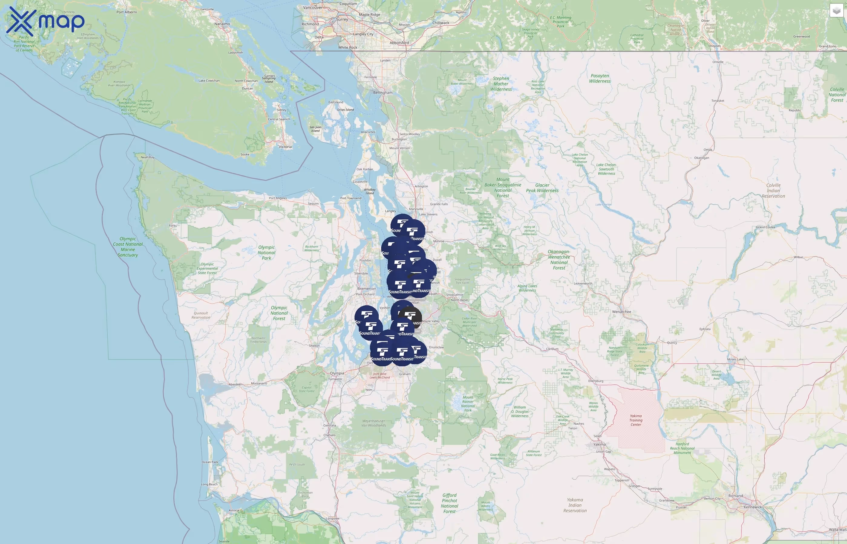 Sound Transit street hotspots