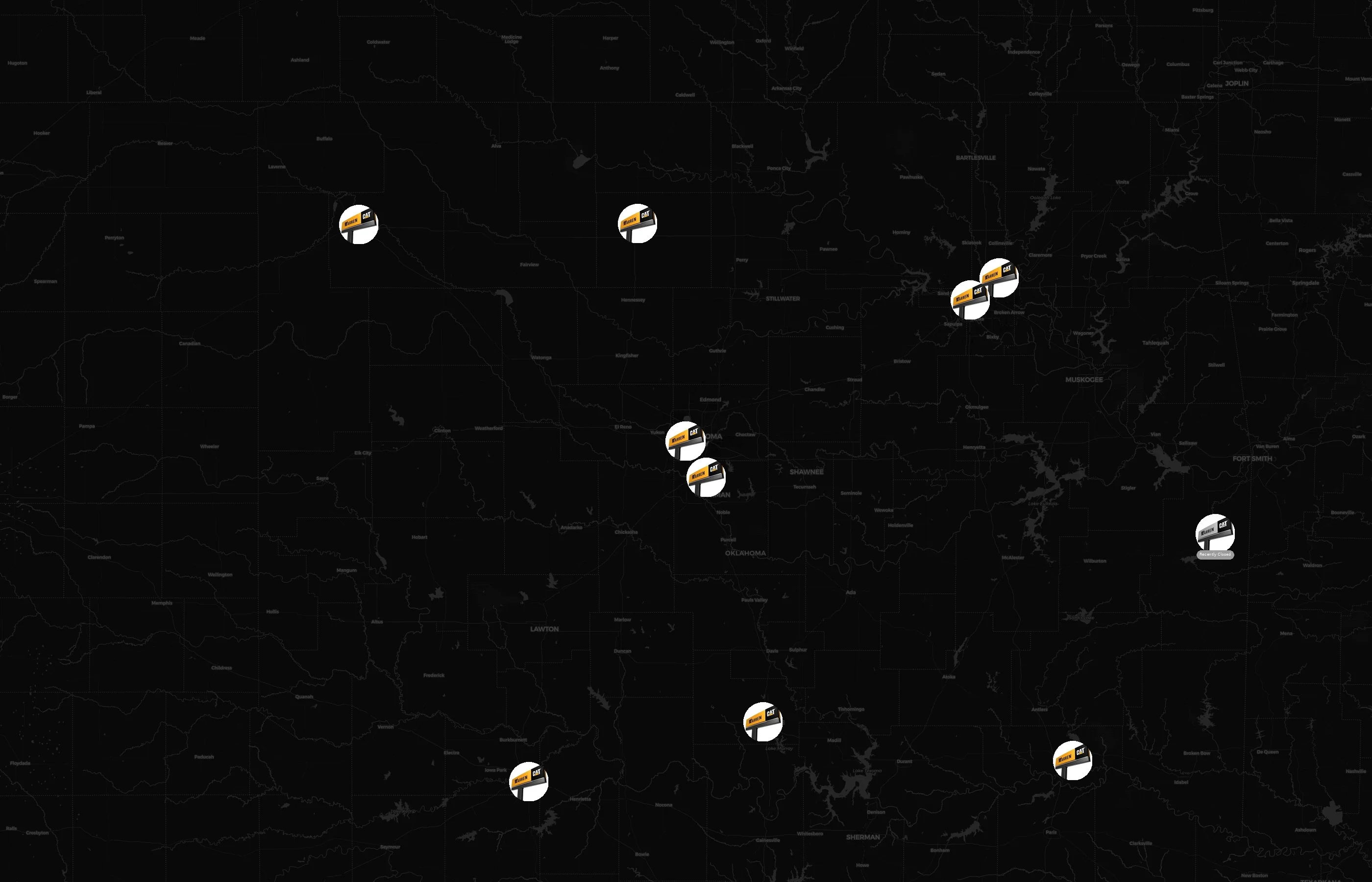 Warren CAT city distribution