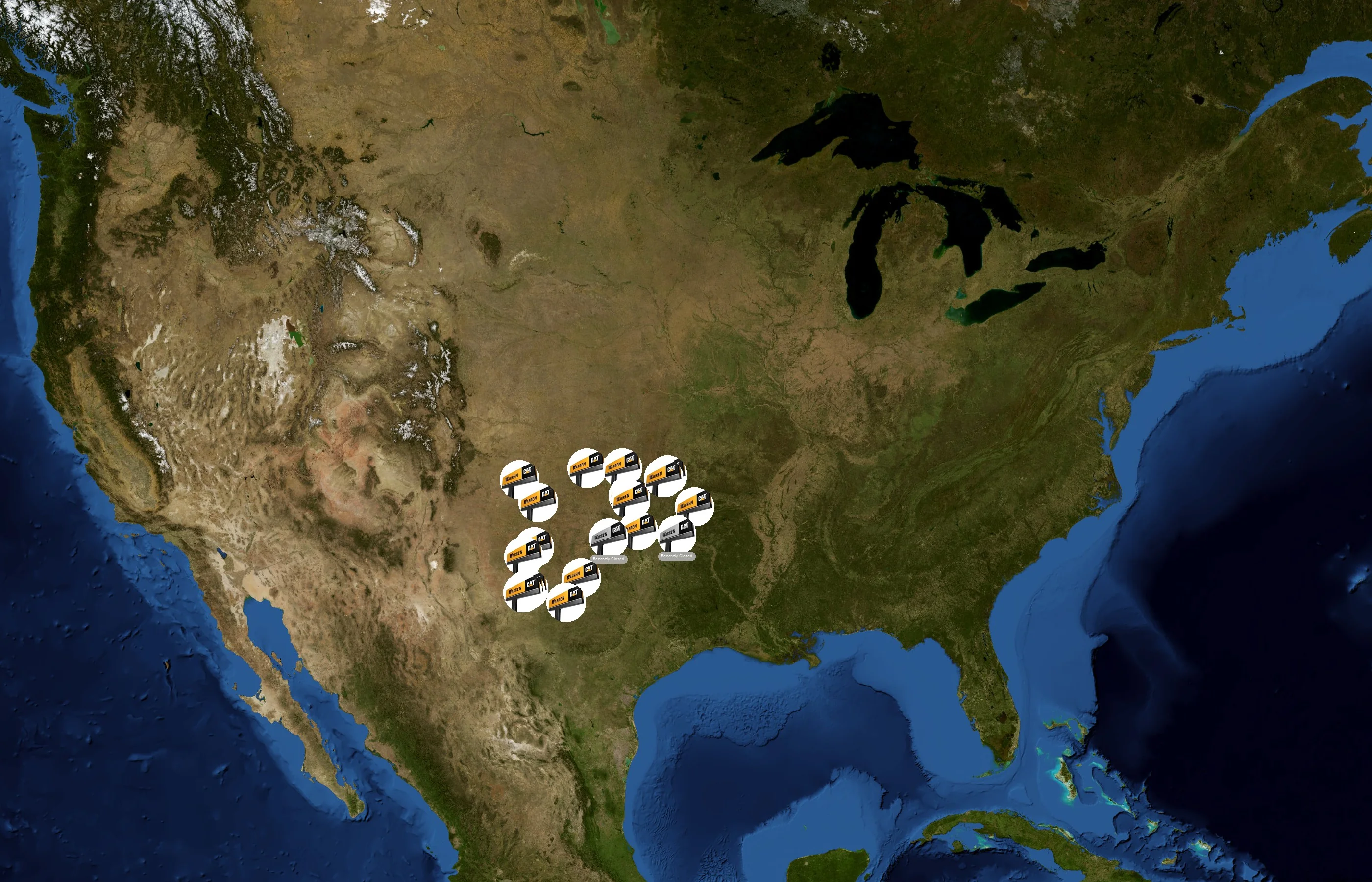 Warren CAT state distribution