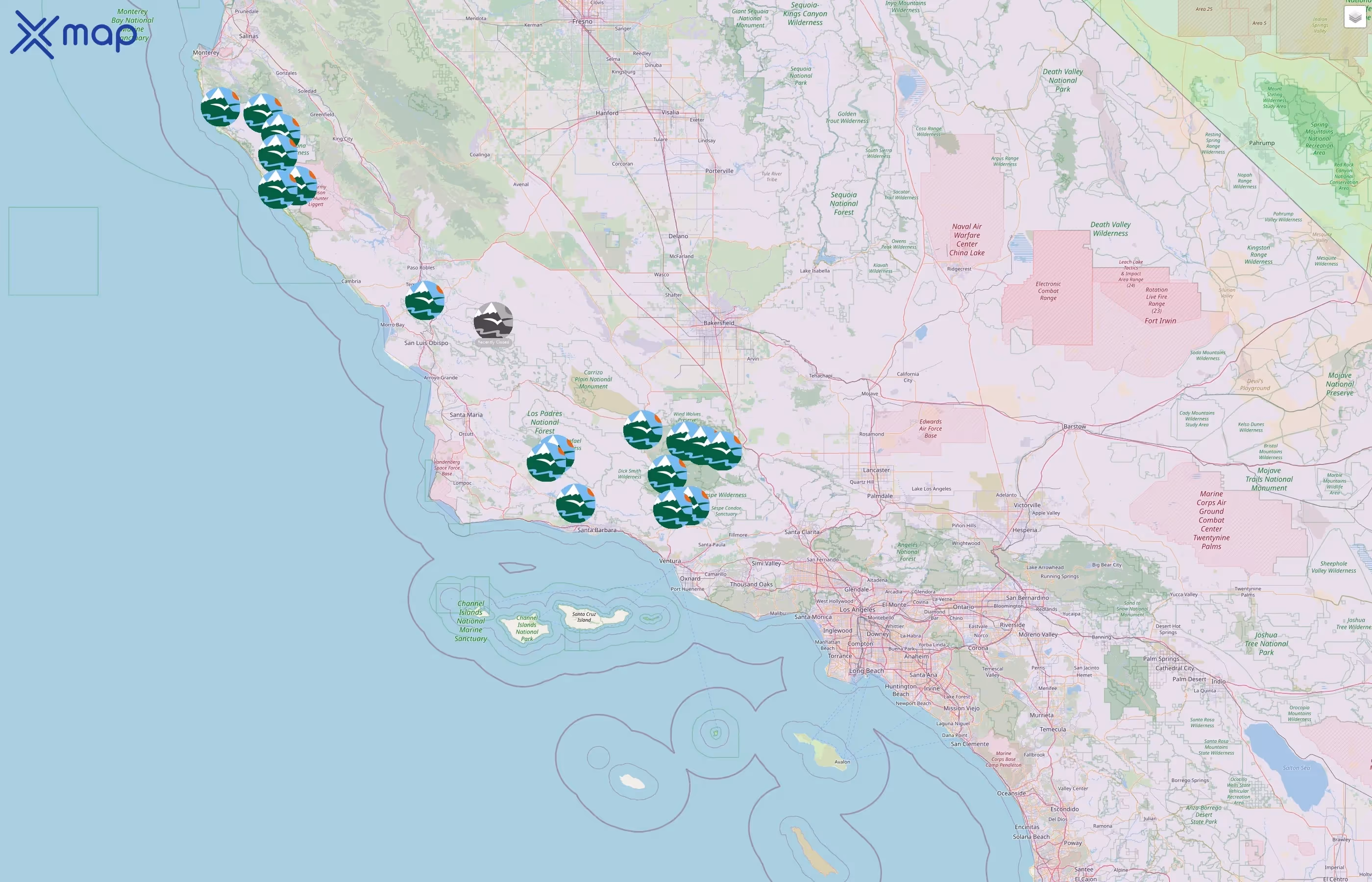 Camp One Parks Management street hotspots