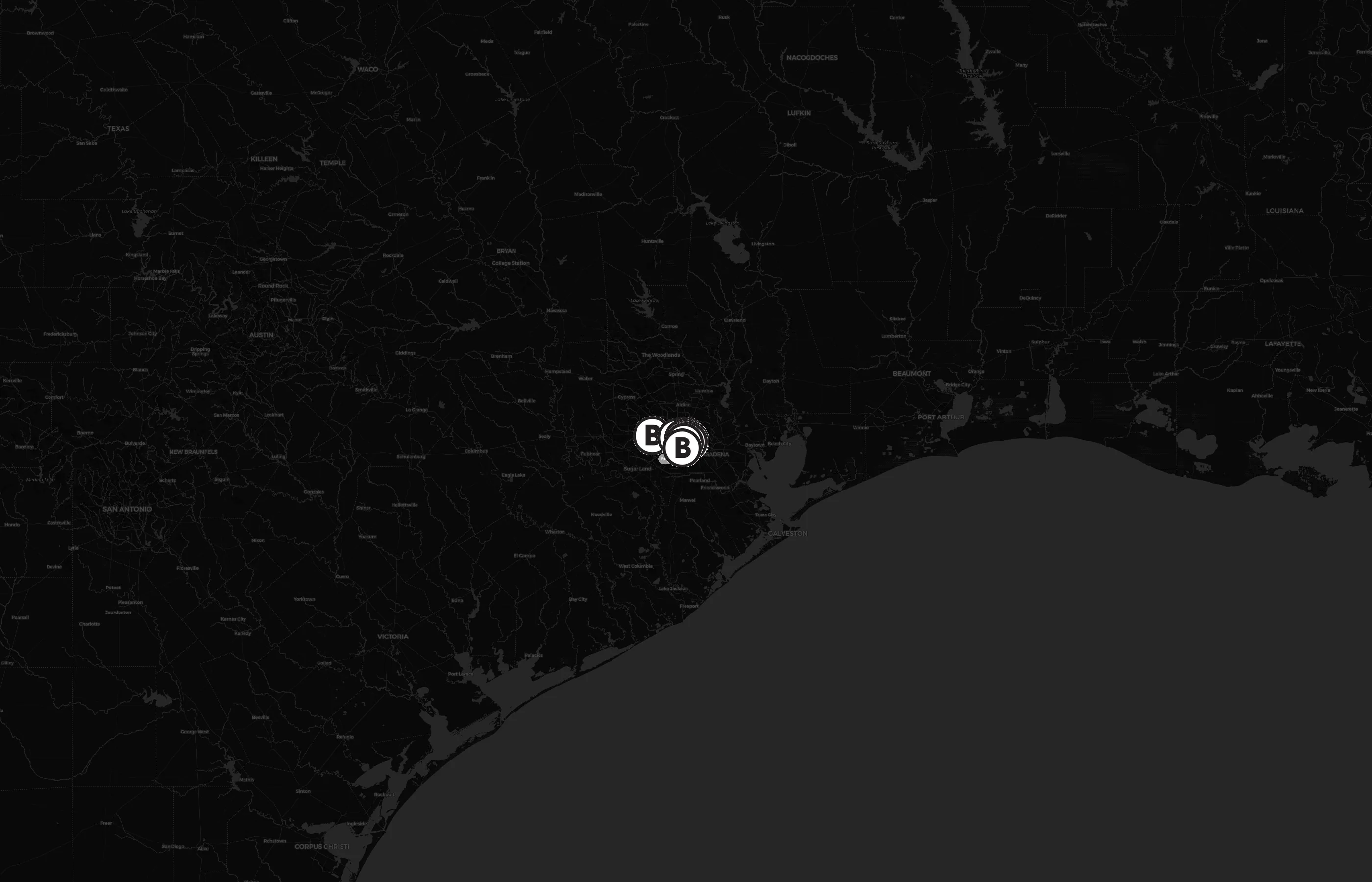 Houston B-cycle city distribution