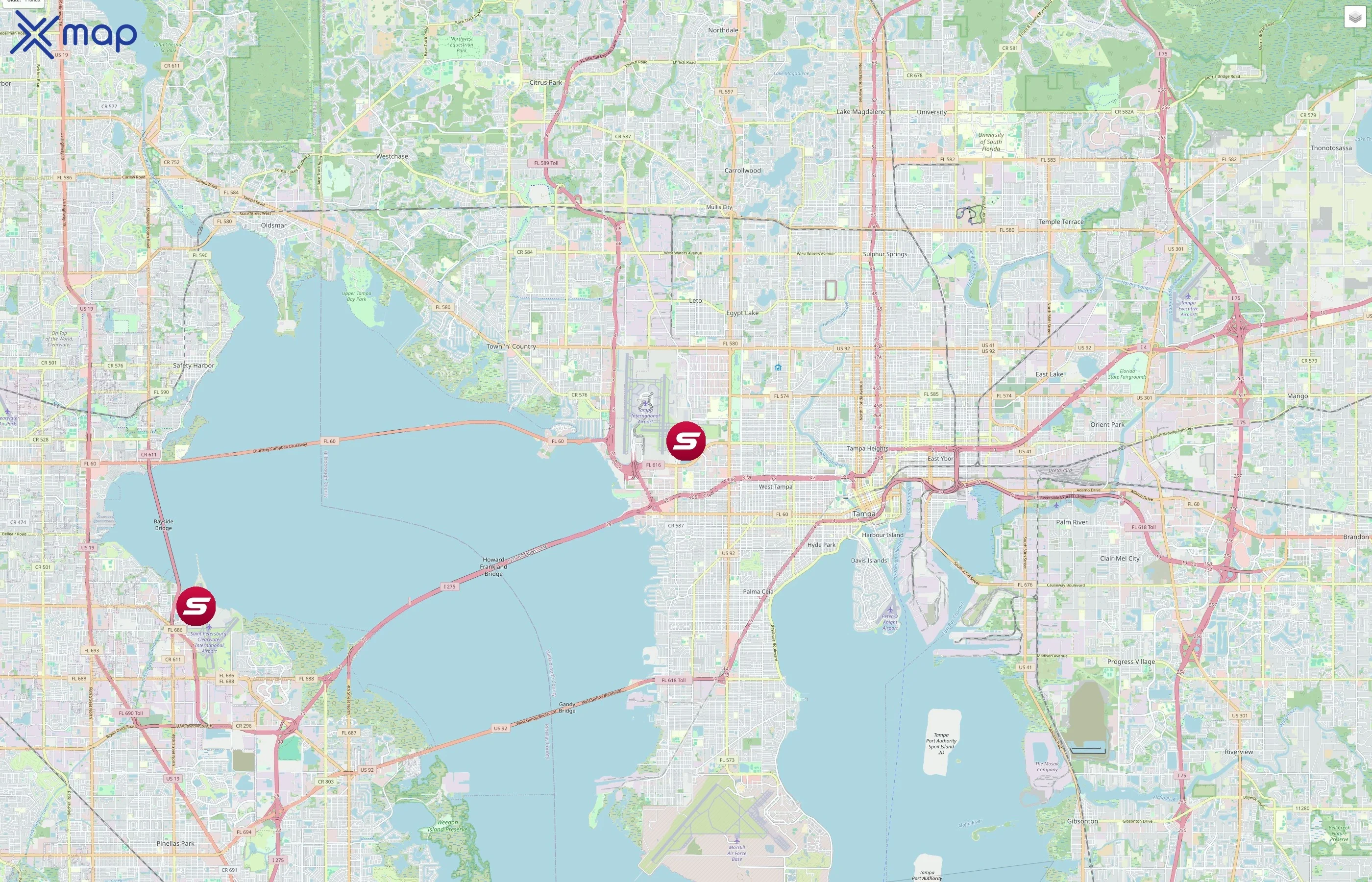 Sheltair Aviation traffic data