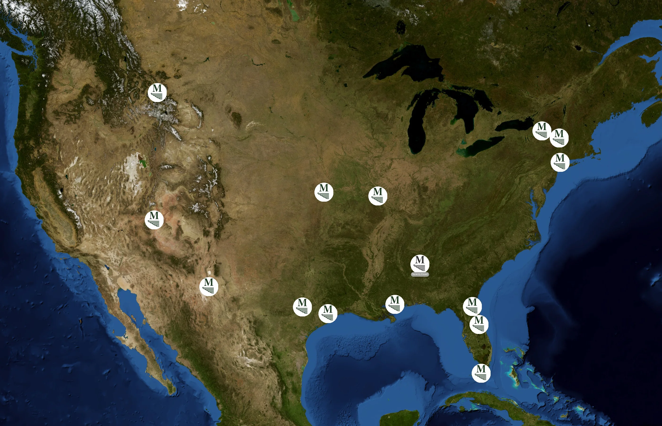 Million Air state distribution
