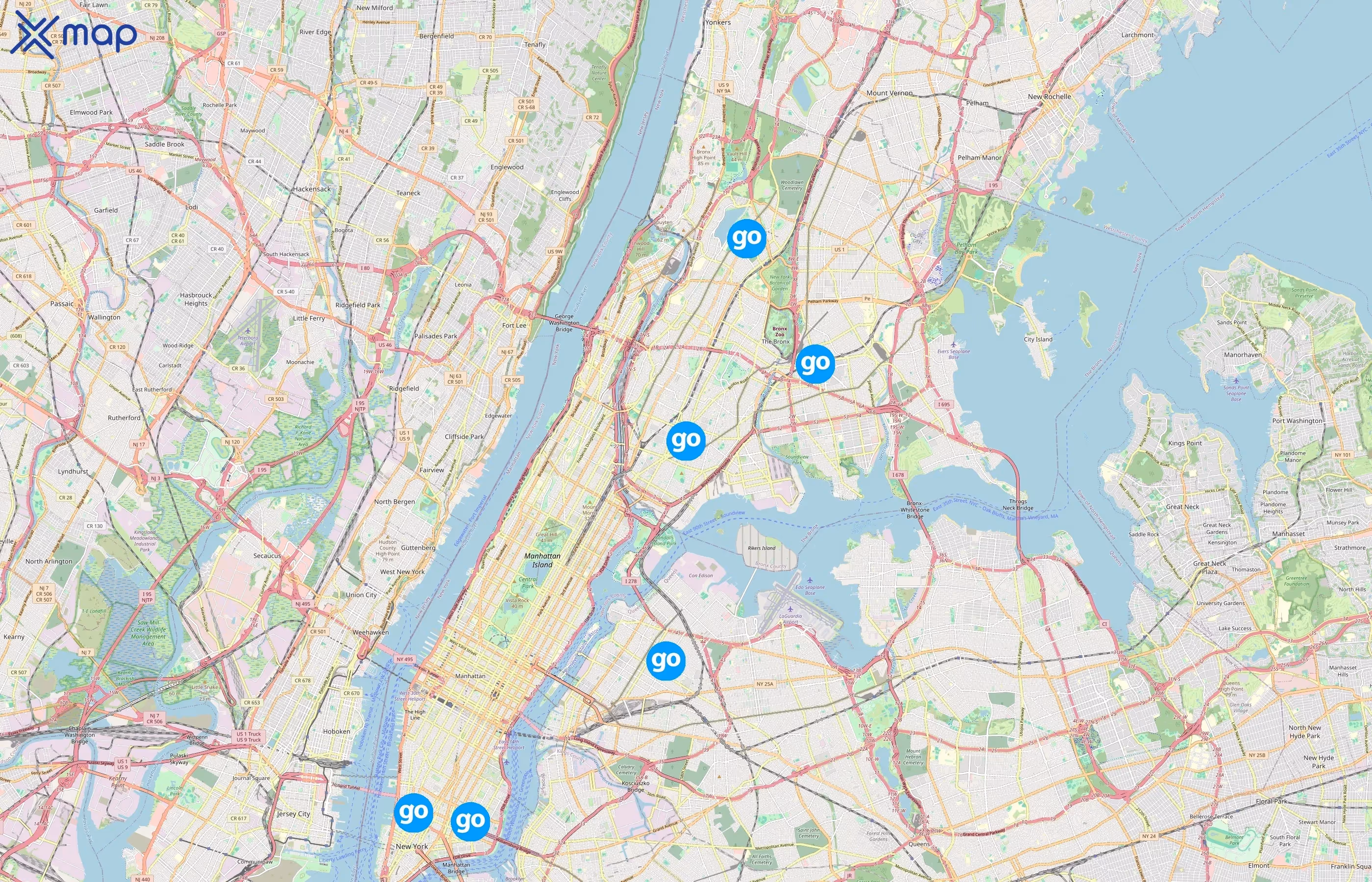 GoPuff area coverage