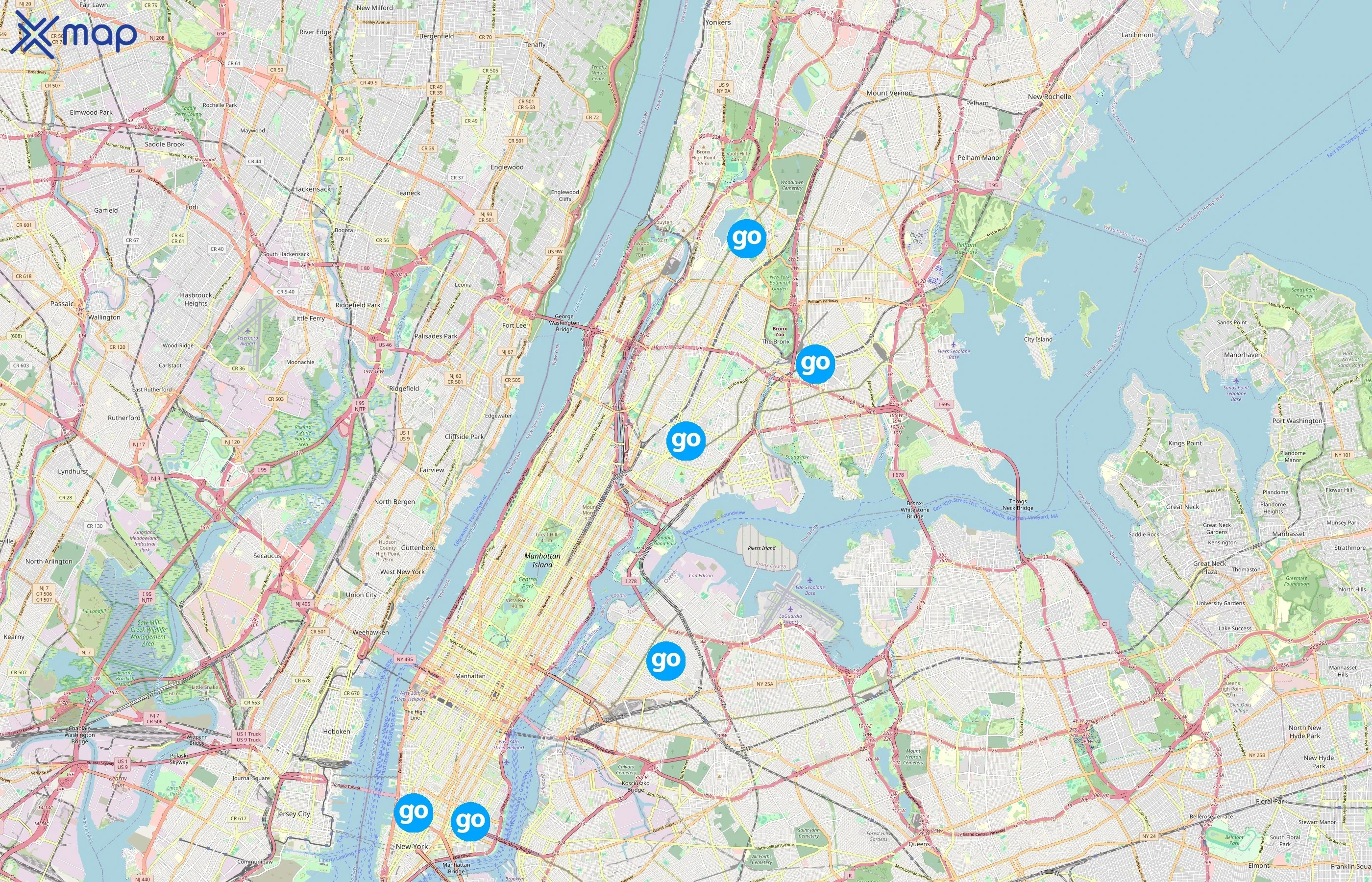 GoPuff area coverage