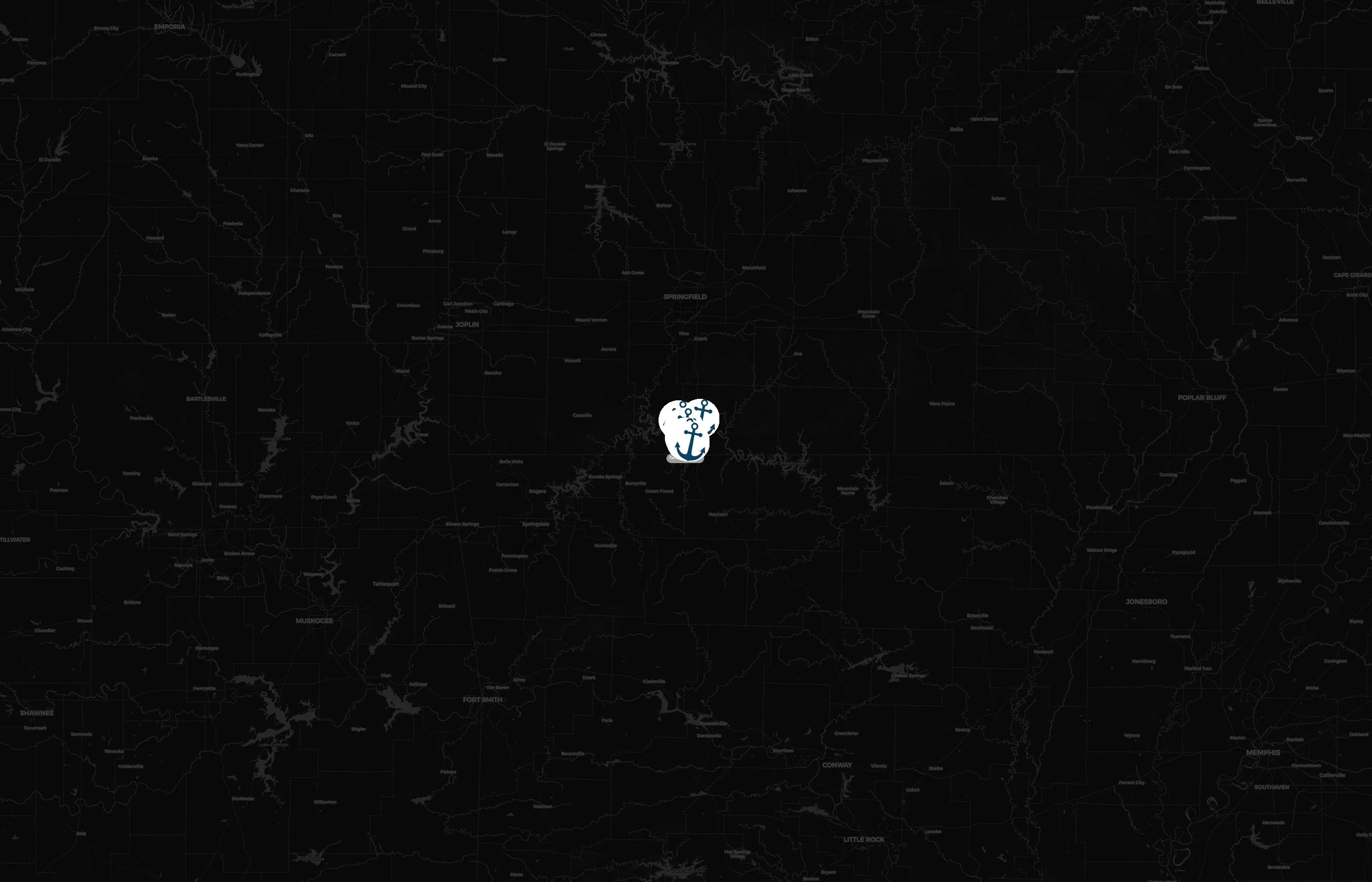 Branson Family Retreats city distribution