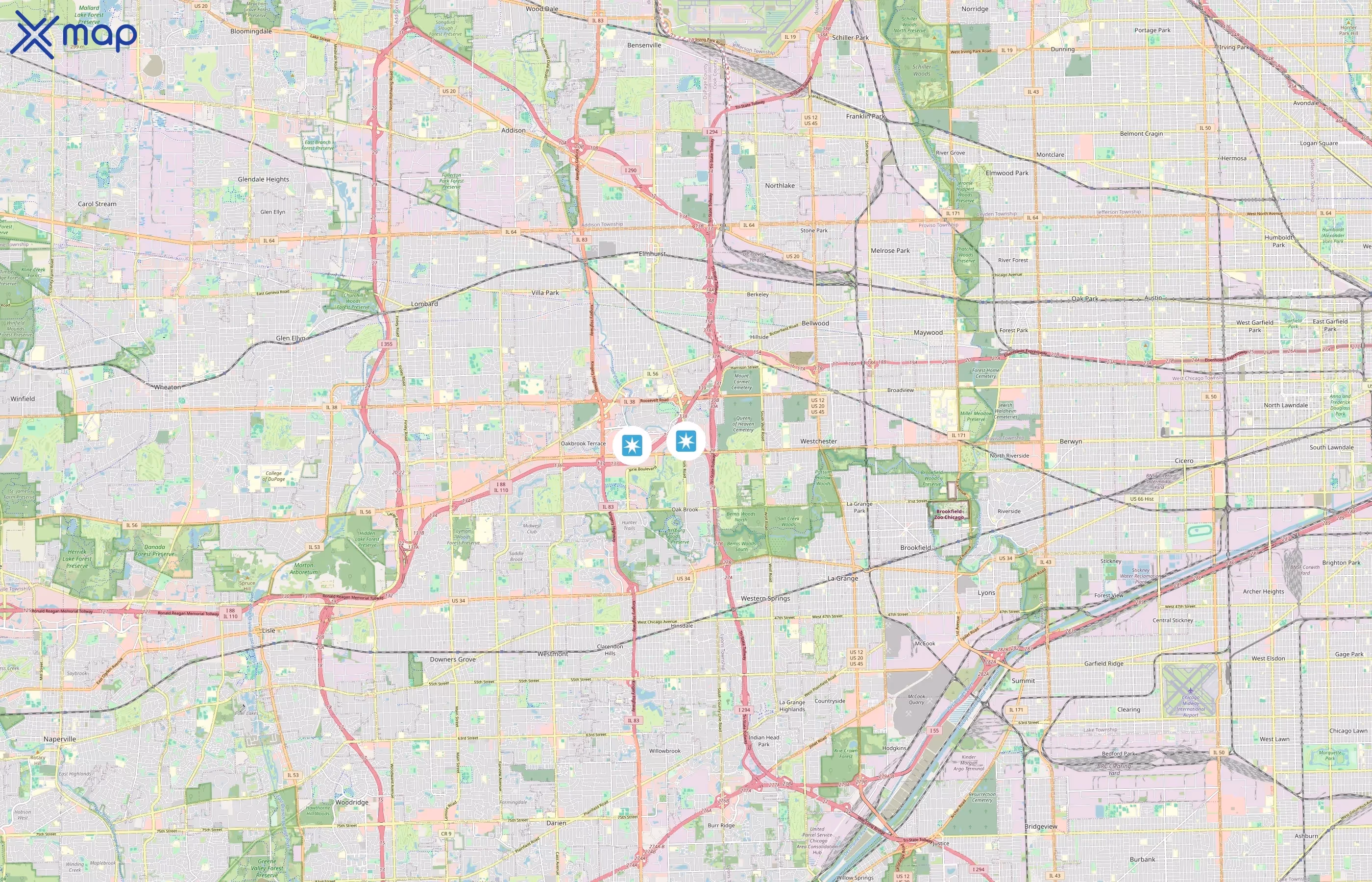 Maersk area coverage