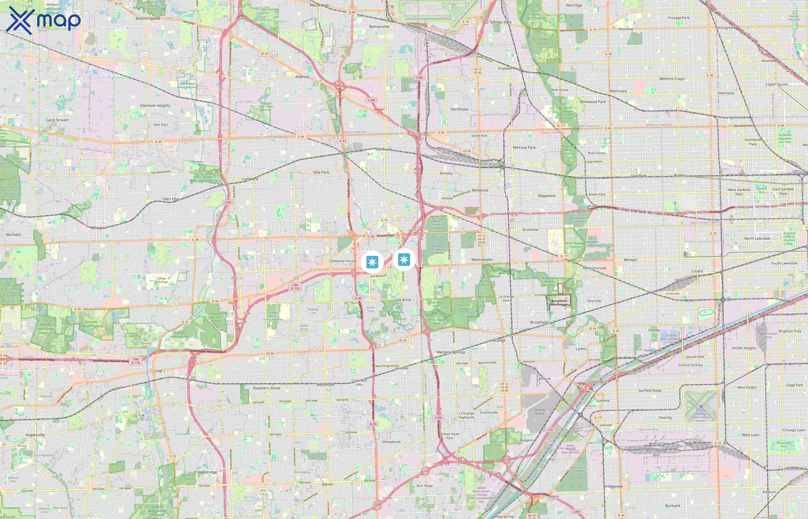 Maersk area coverage