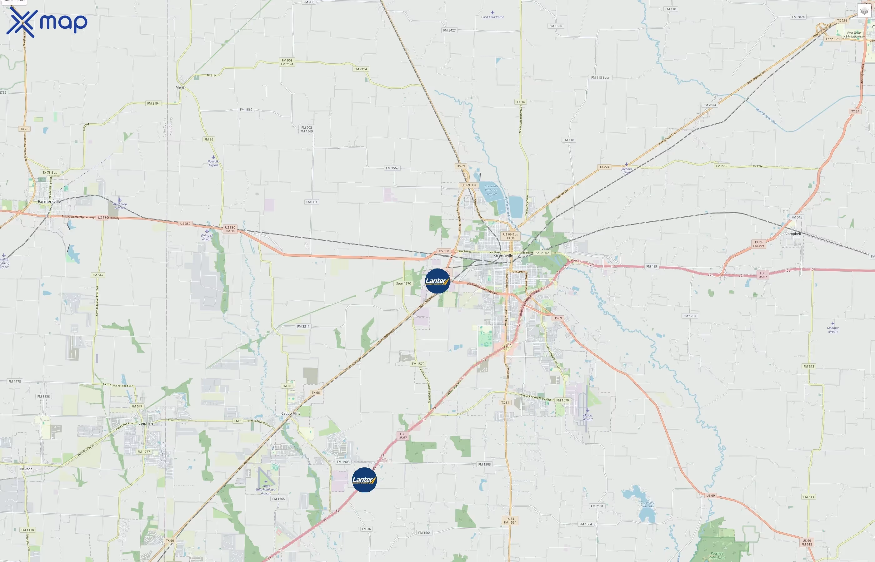 Lanter Delivery Systems traffic data