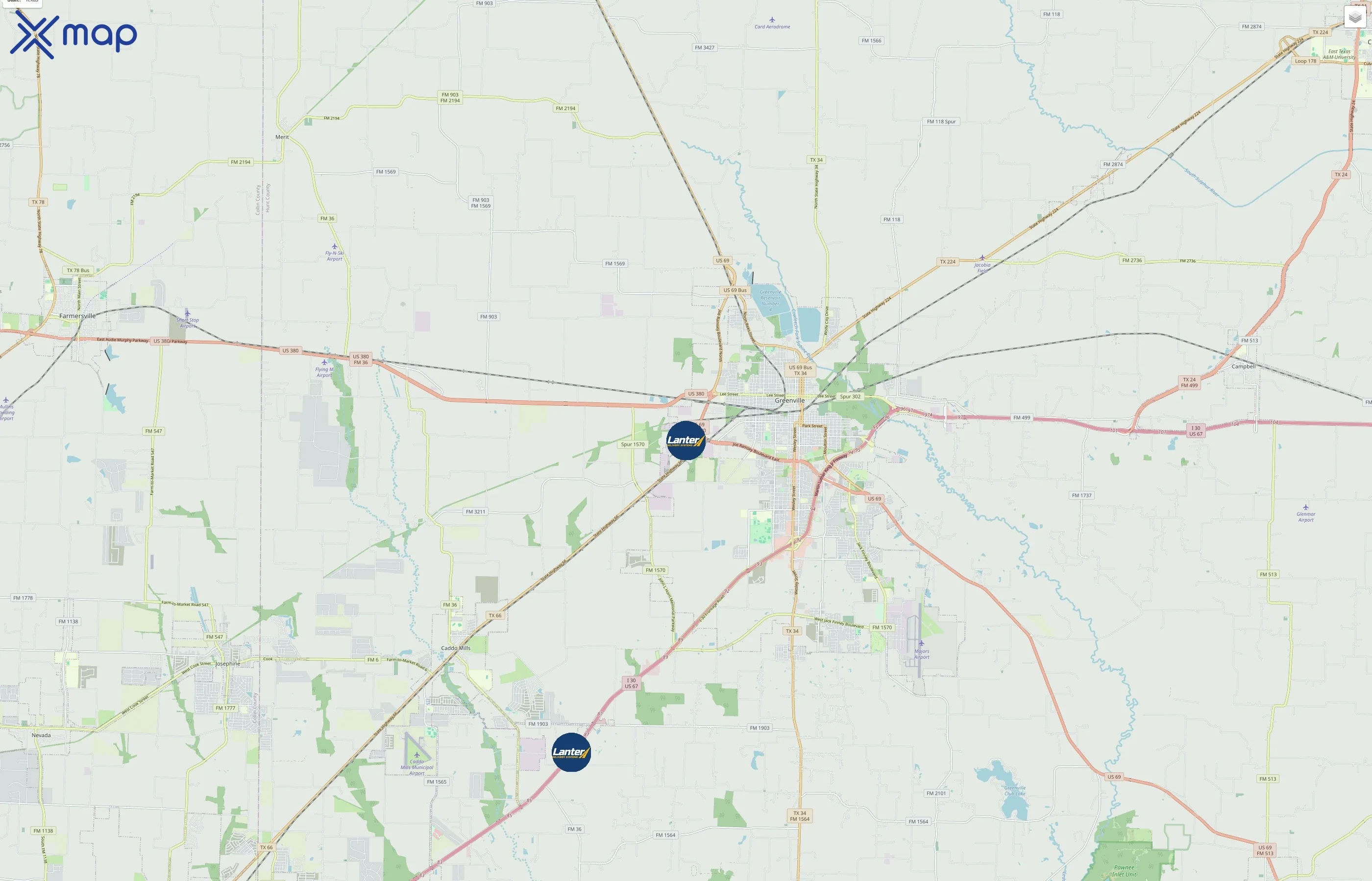 Lanter Delivery Systems traffic data