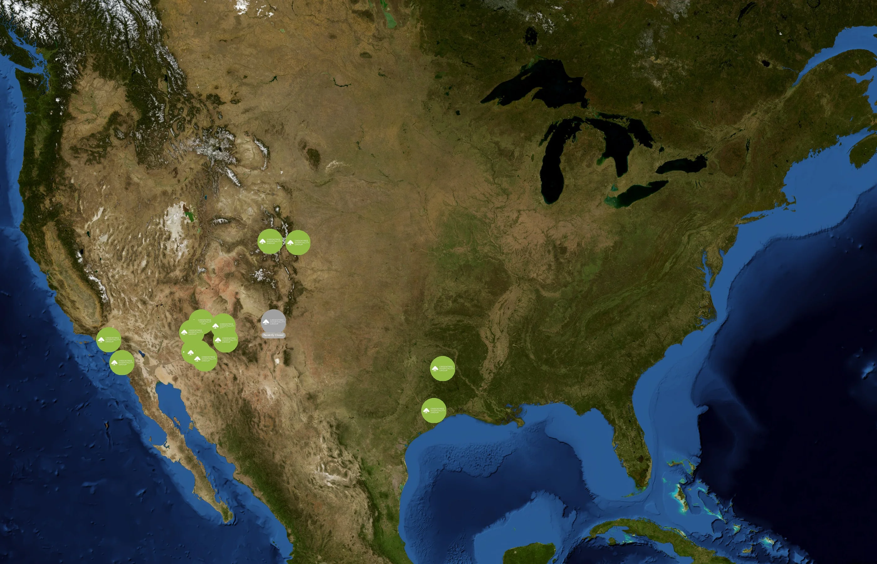 GreenTree Hospitality Group state distribution
