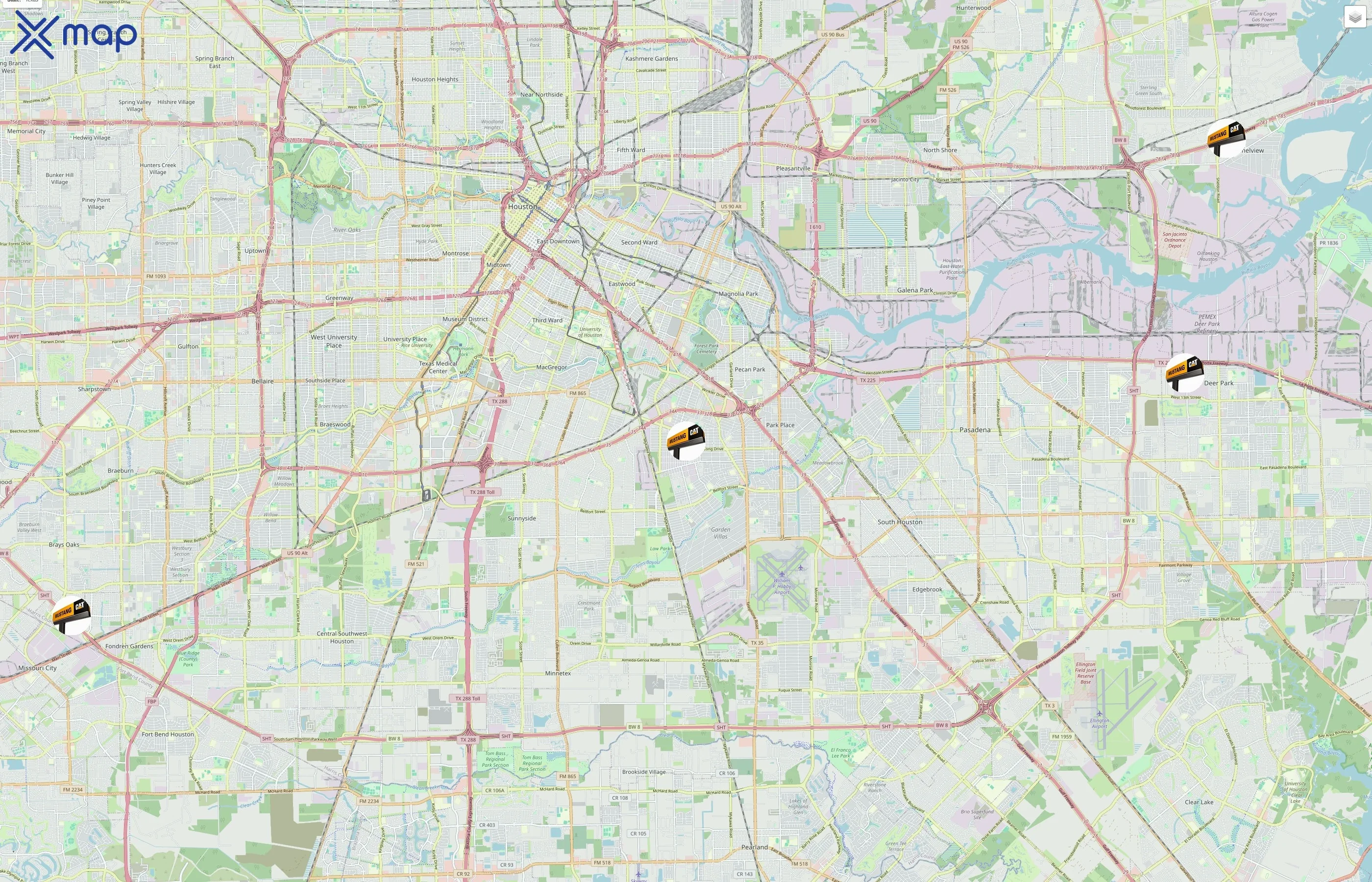 Mustang Cat traffic data