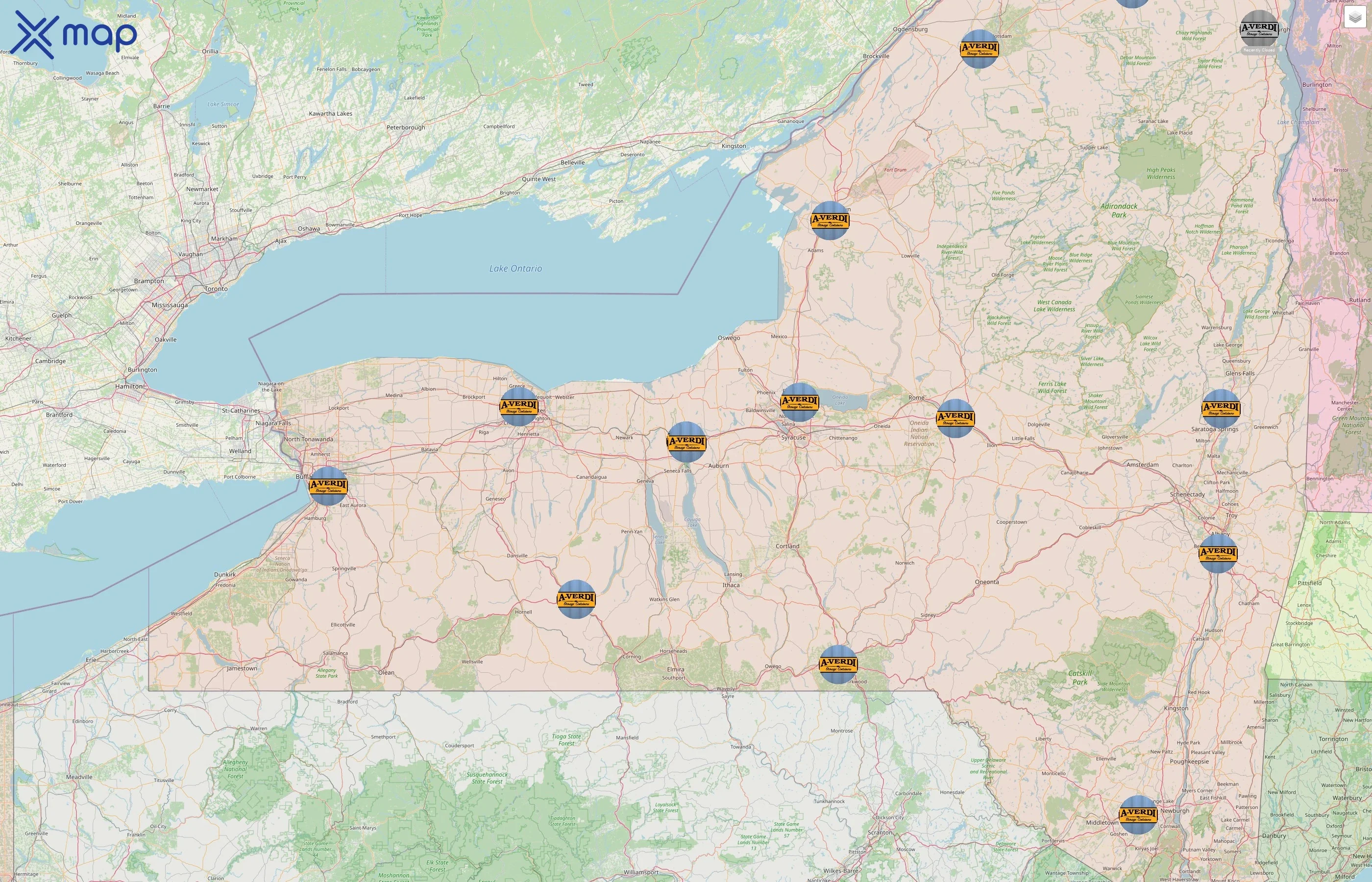 A-Verdi street hotspots