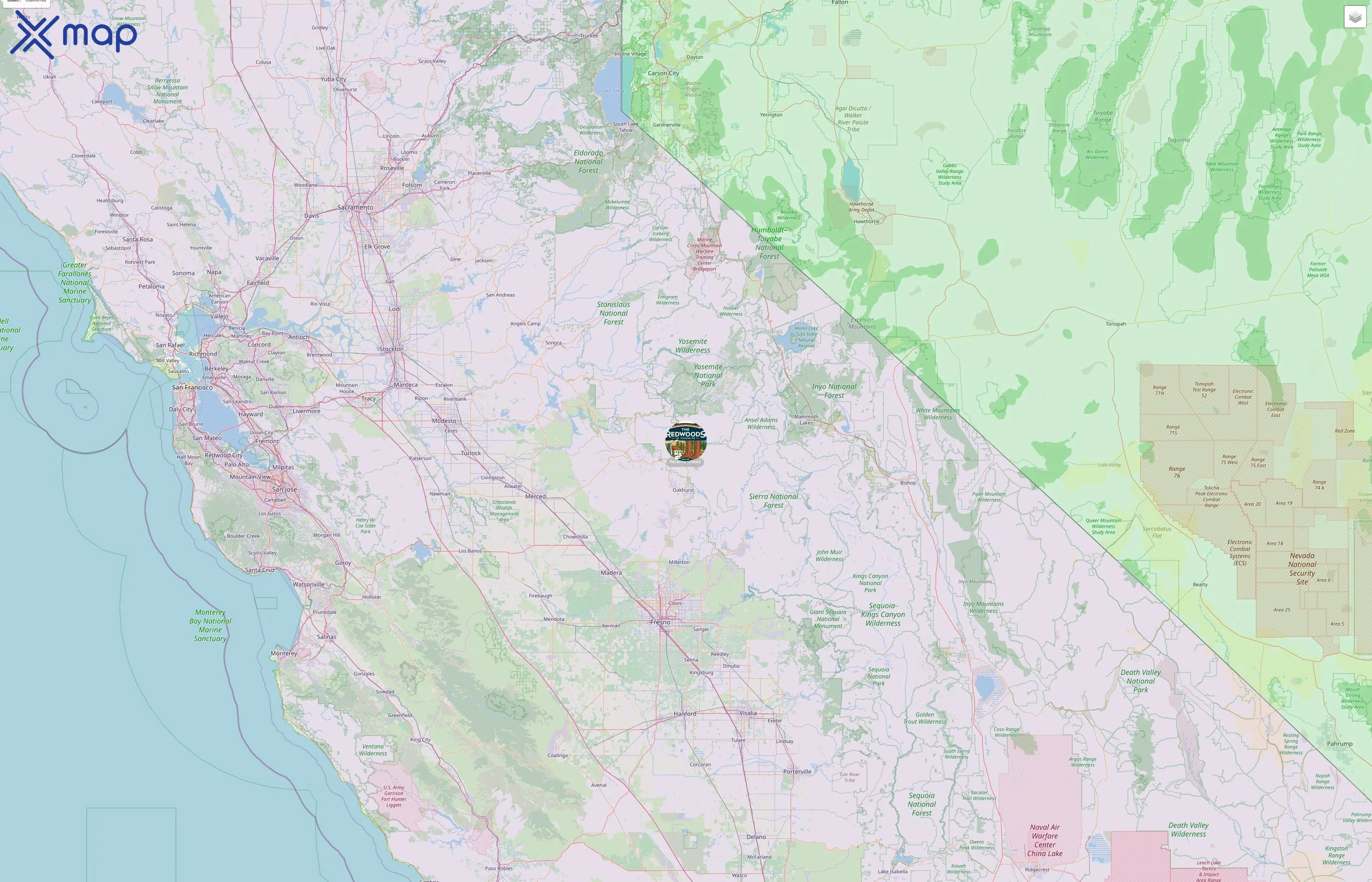 The Redwoods In Yosemite street hotspots