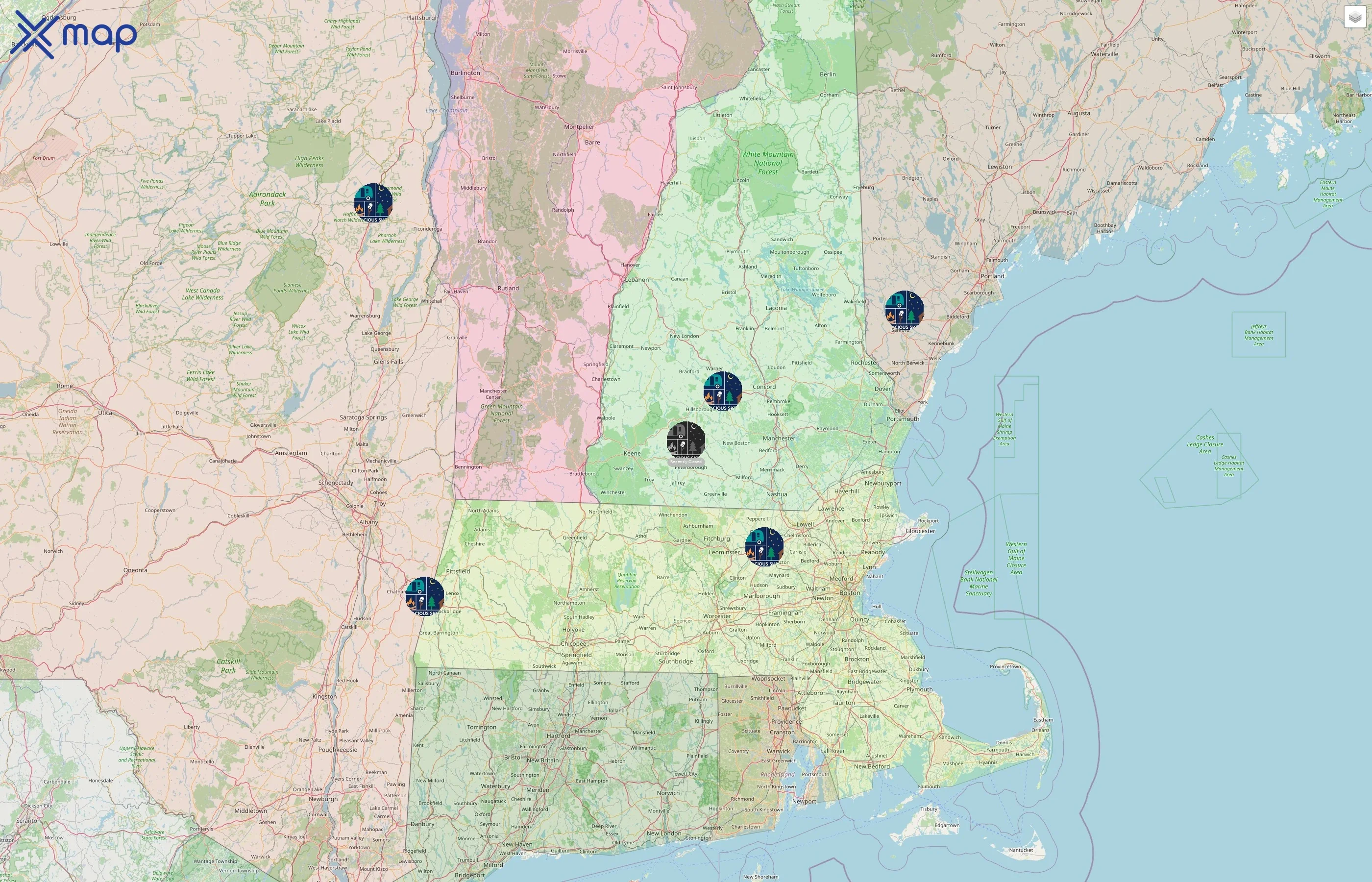 Spacious Skies Campgrounds street hotspots