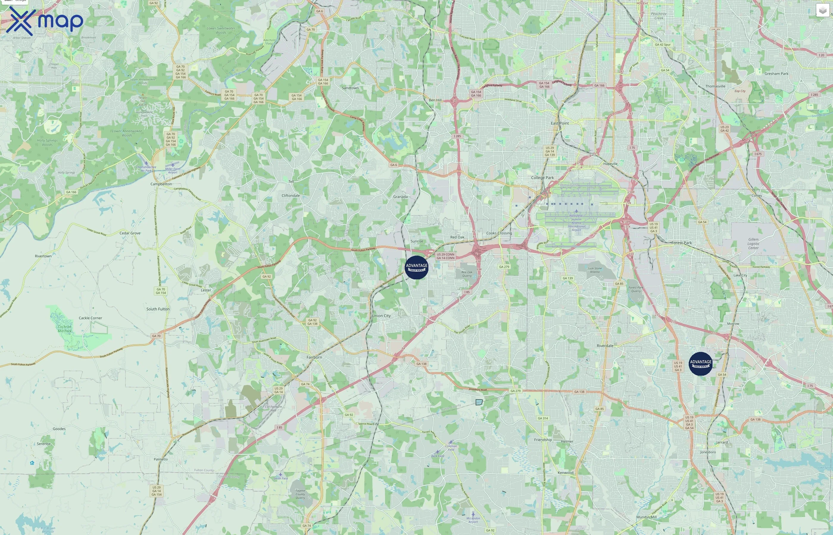 Advantage Trailer Rentals traffic data