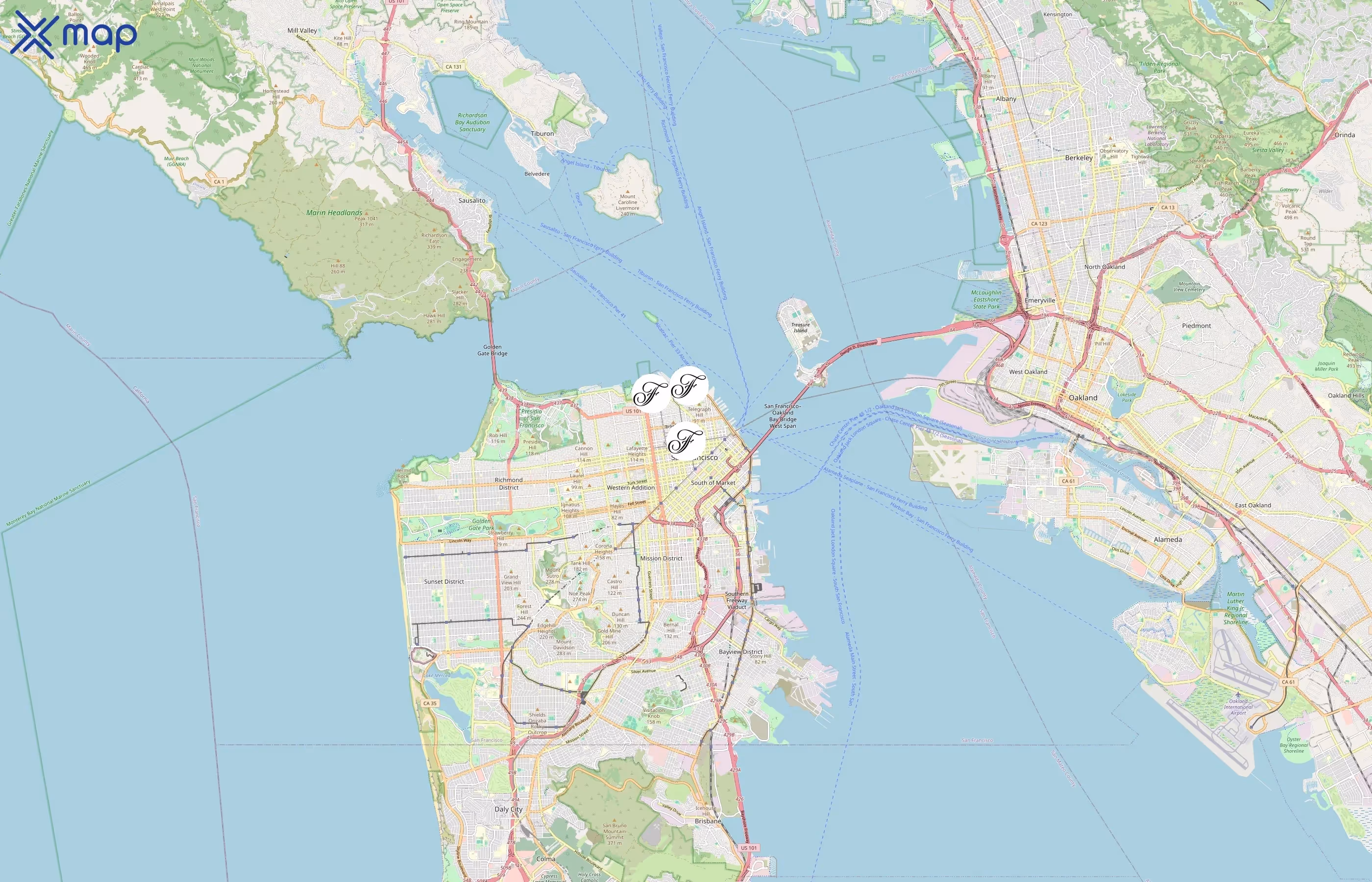 Fairmont Hotels & Resorts area coverage