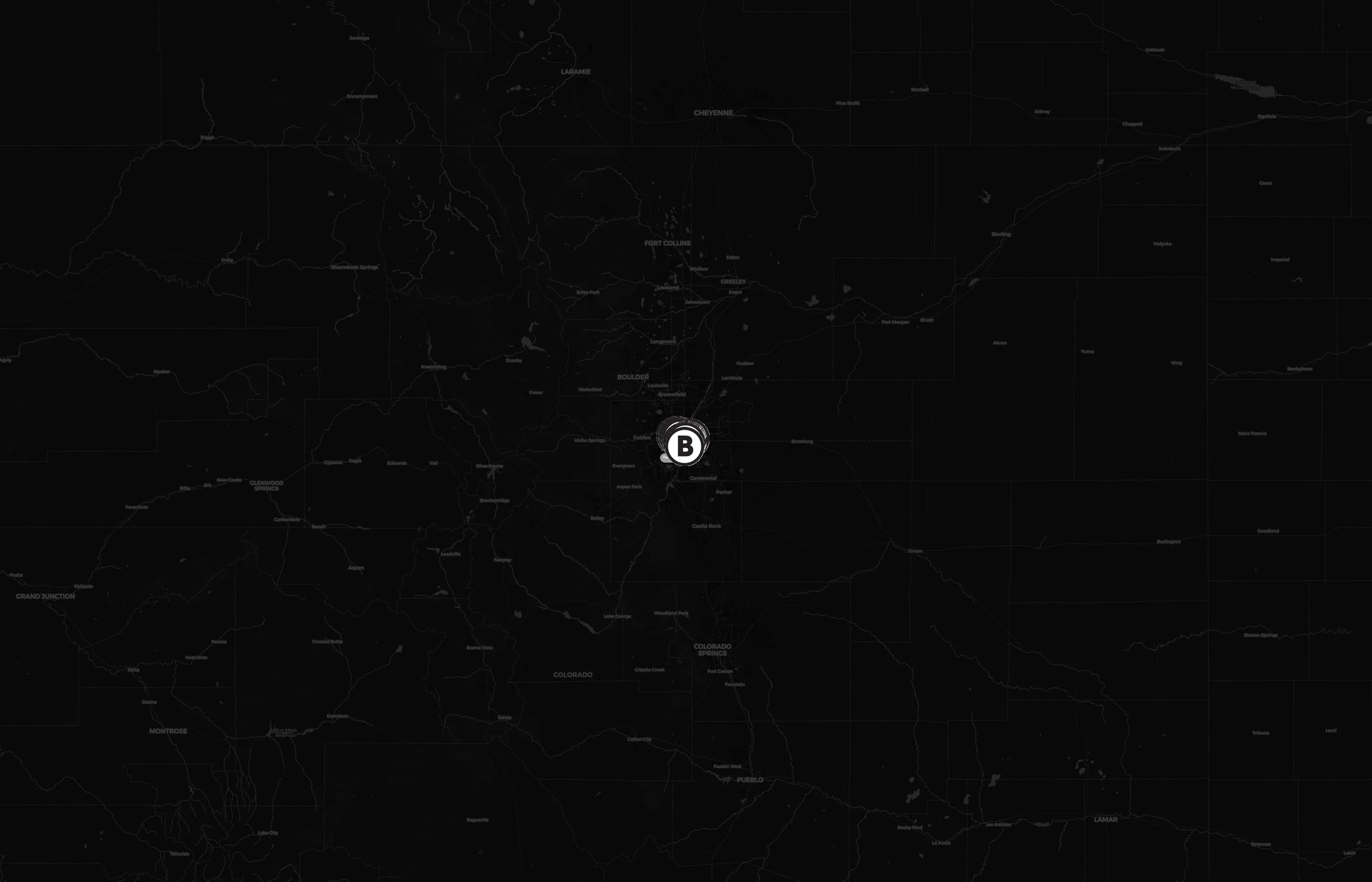 Denver B-cycle city distribution