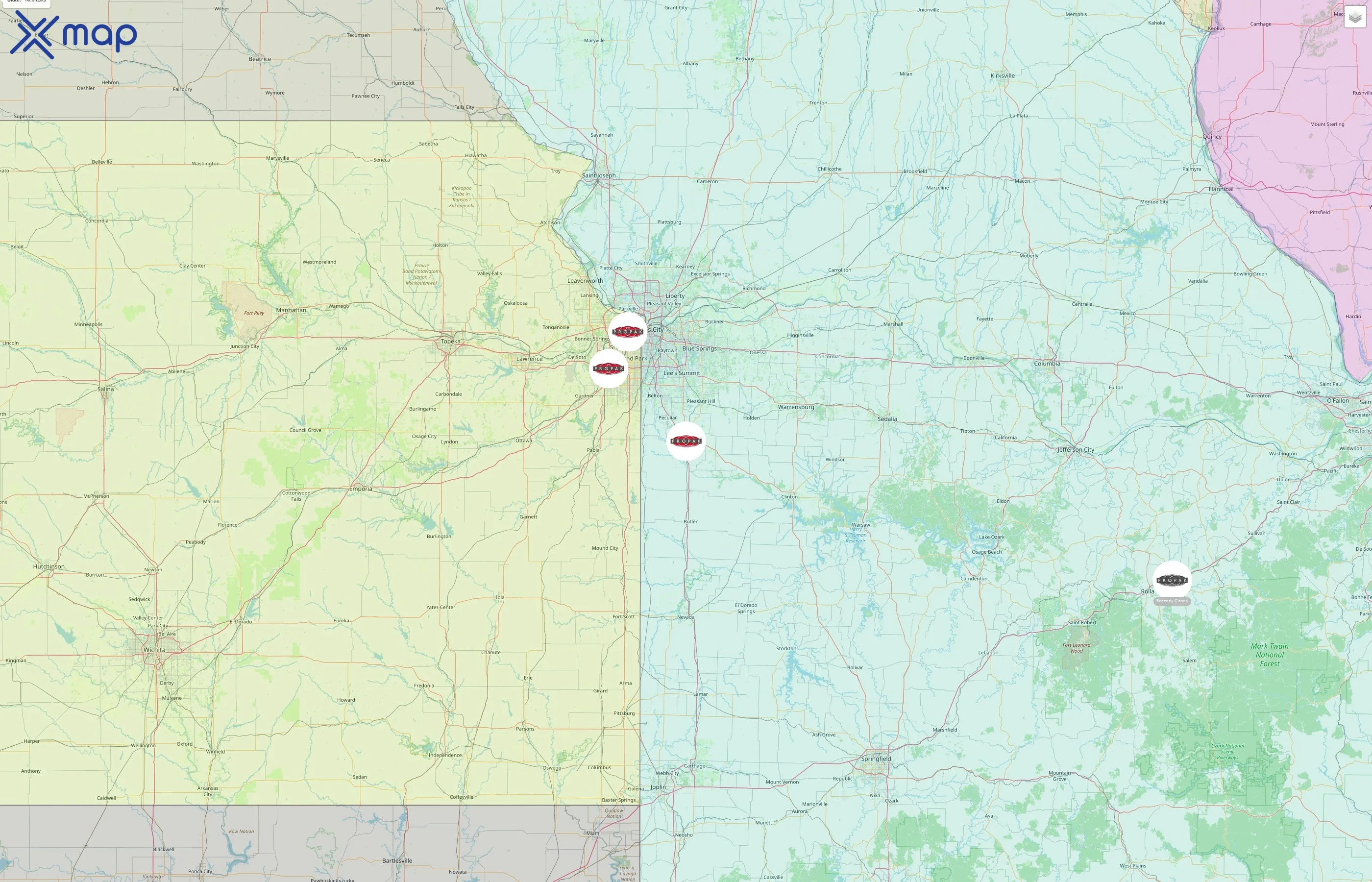 Propak street hotspots