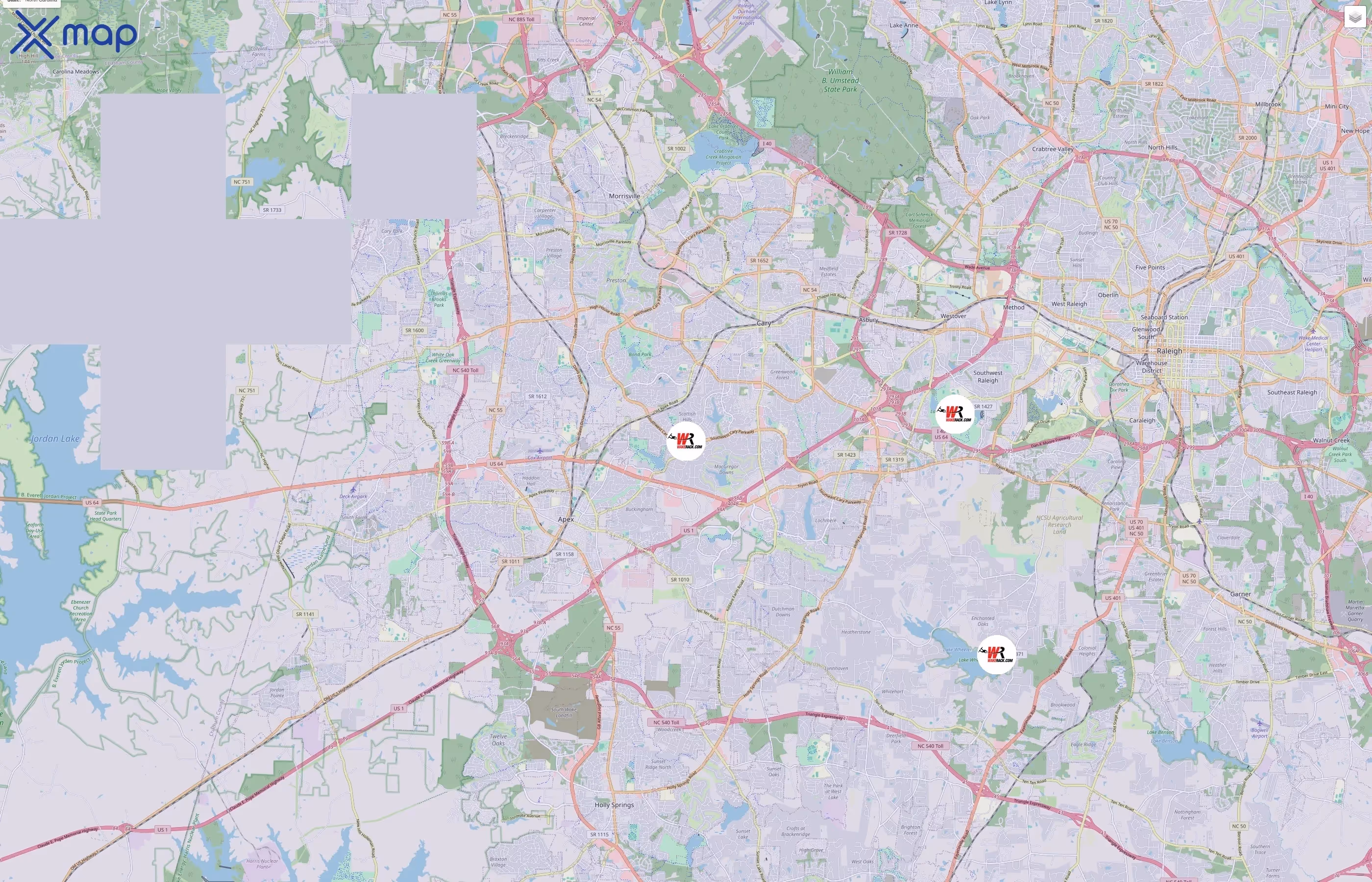 WakeRack traffic data