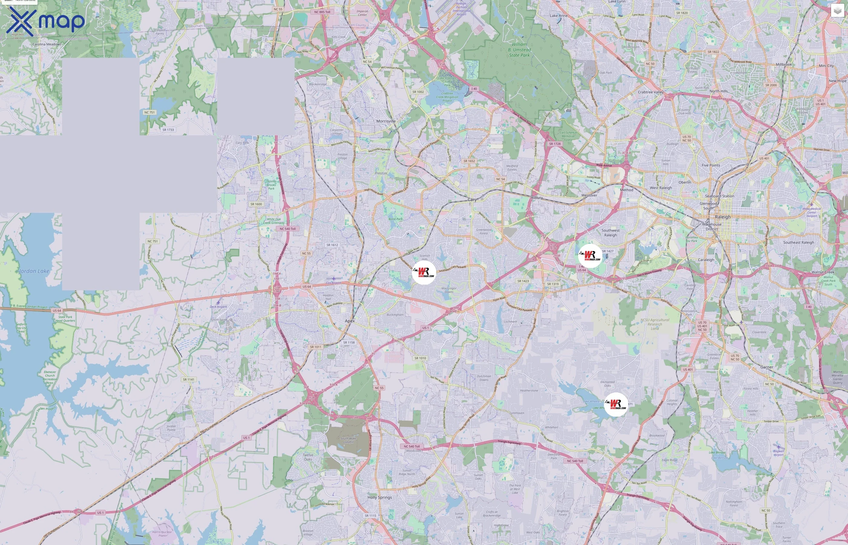 WakeRack traffic data