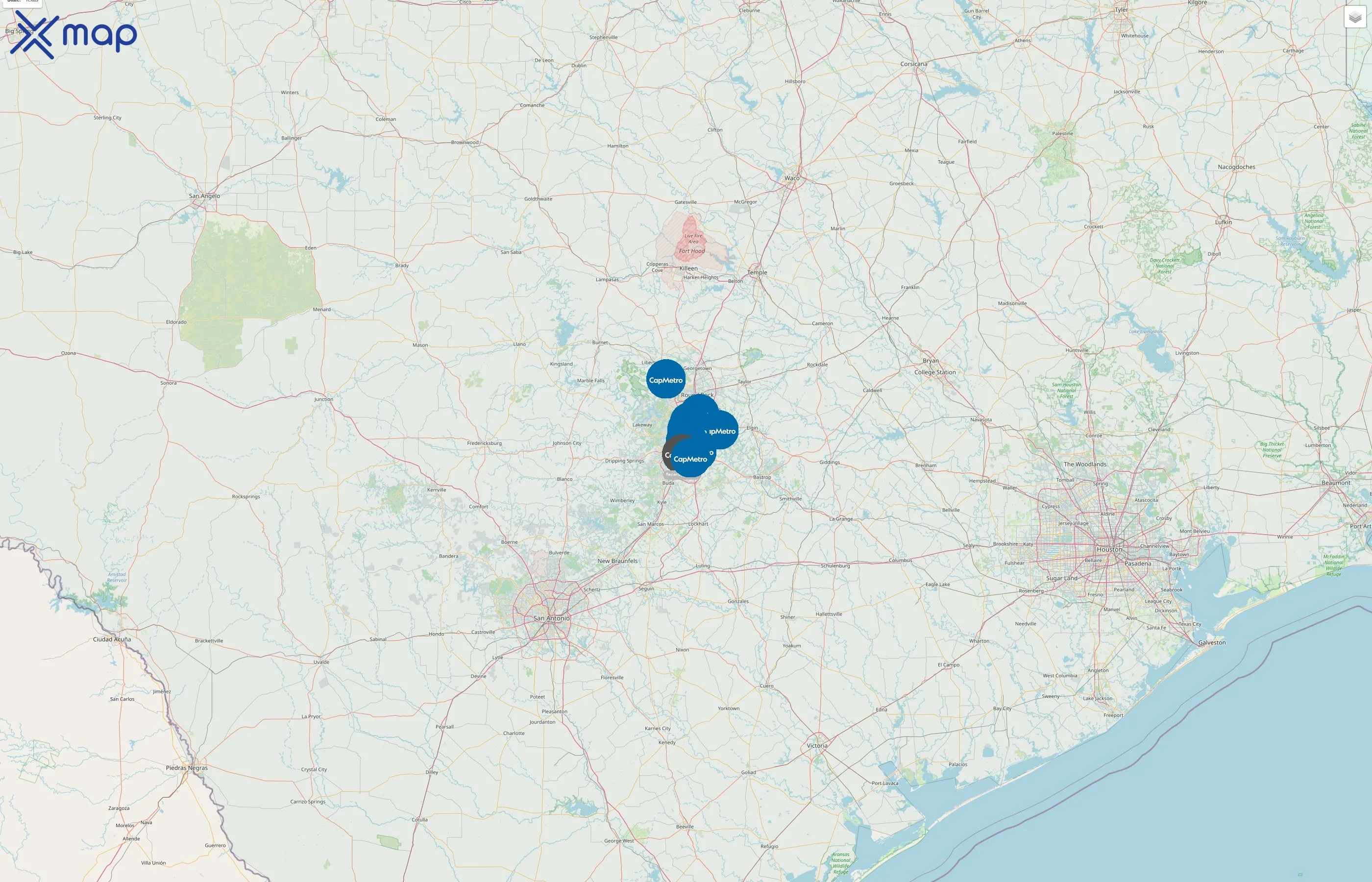 Capital Metro street hotspots