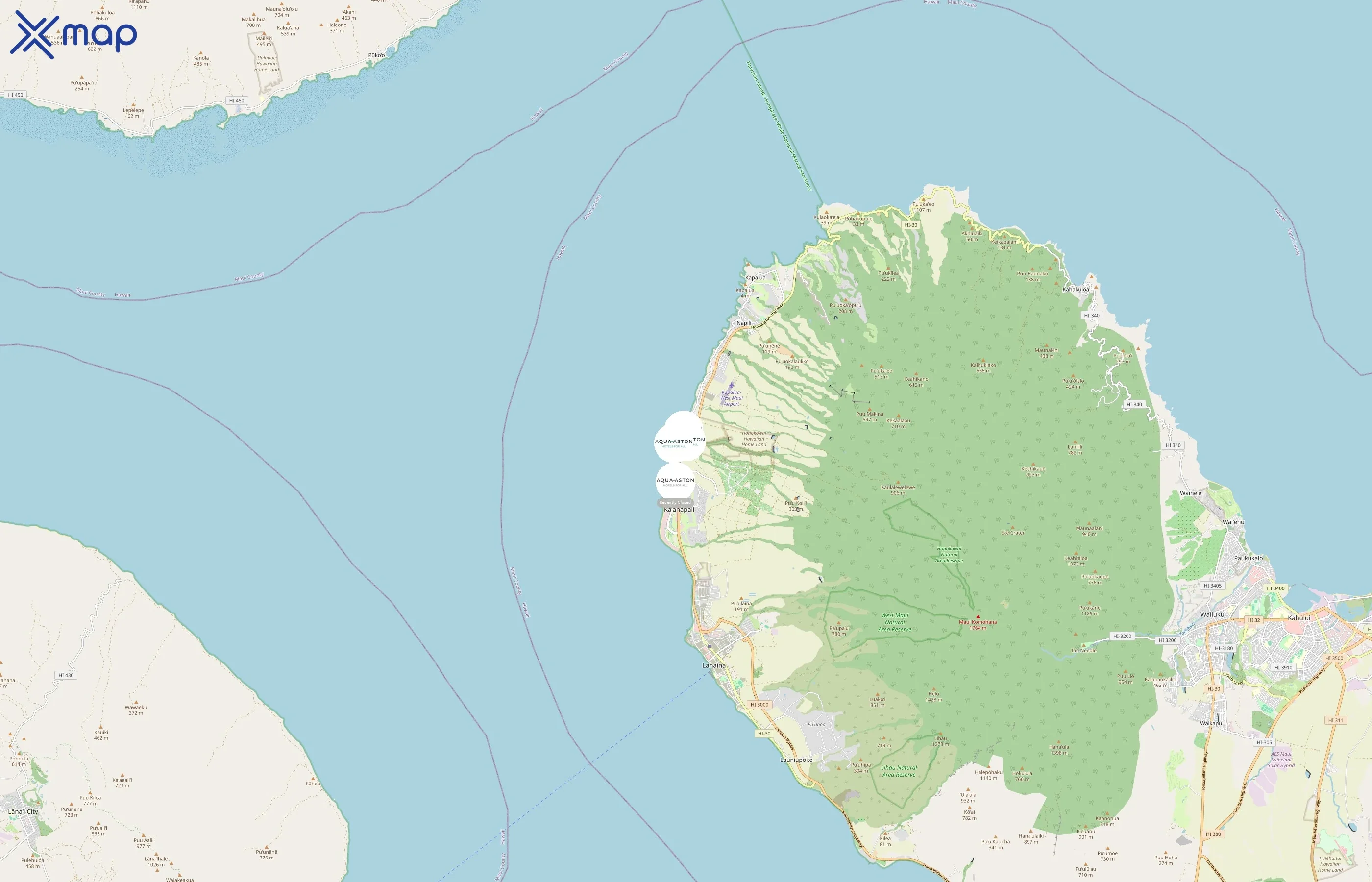 Aqua-Aston Hospitality area coverage