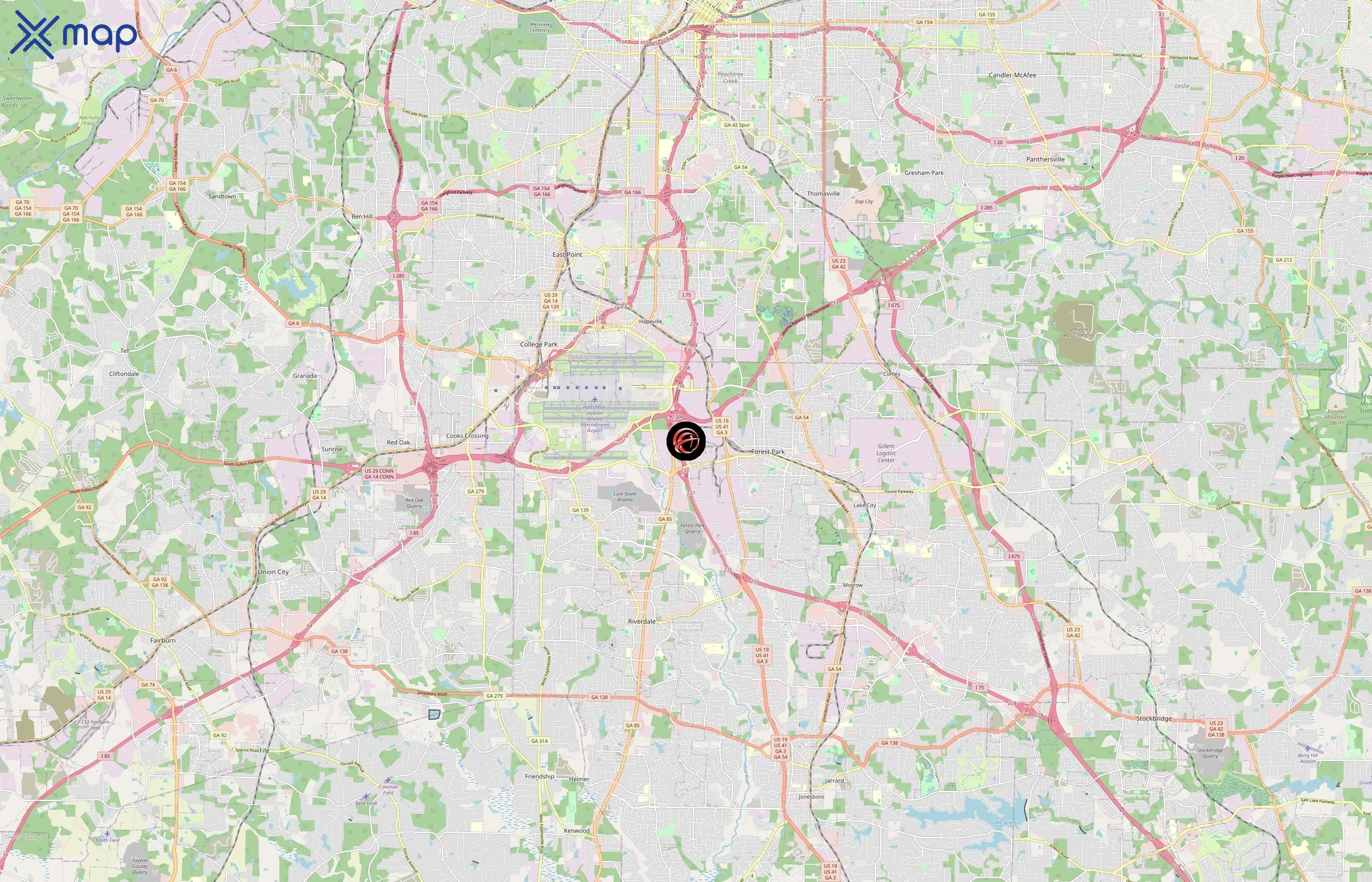 Economy Hotel area coverage