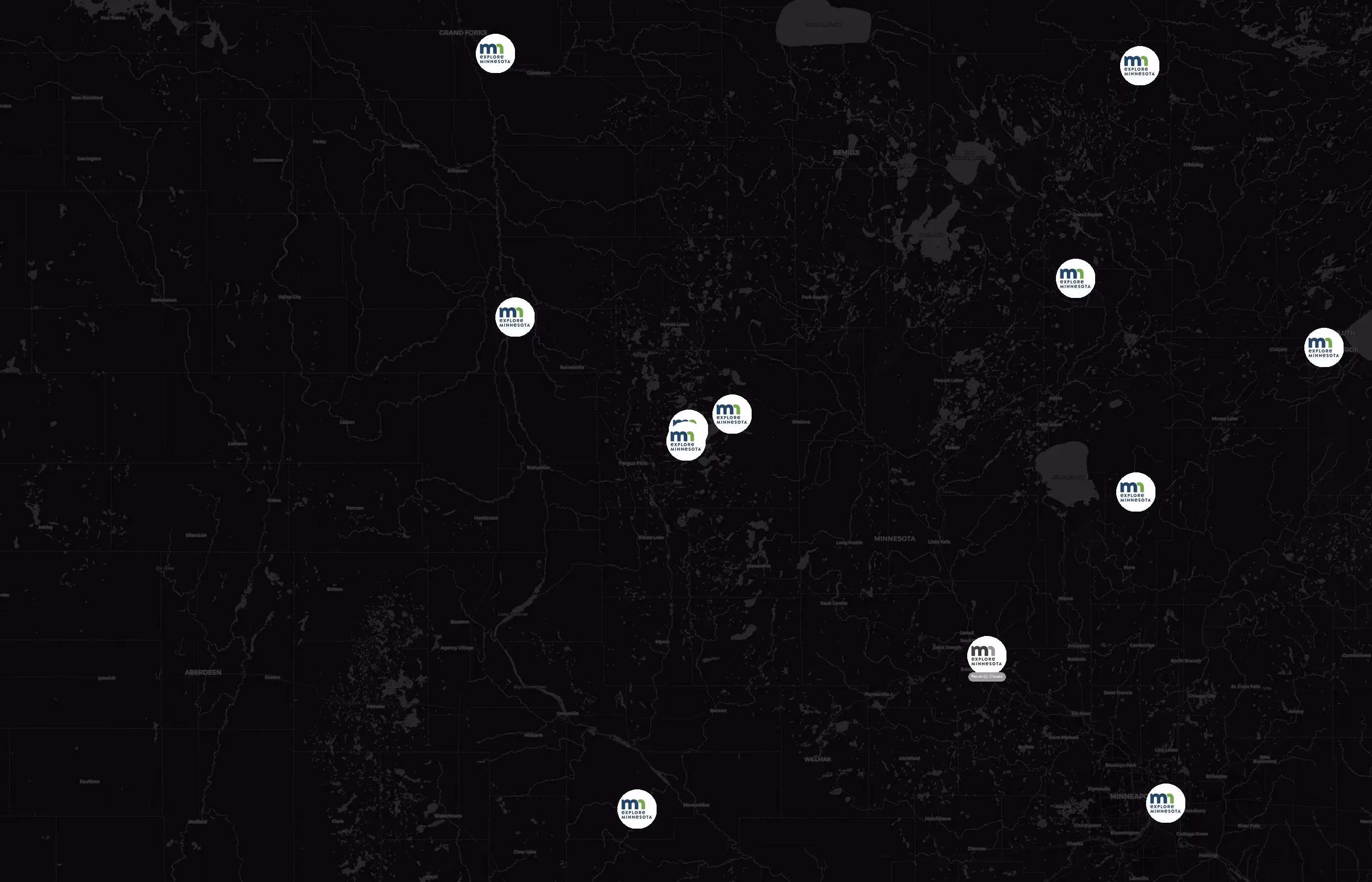 Explore Minnesota city distribution