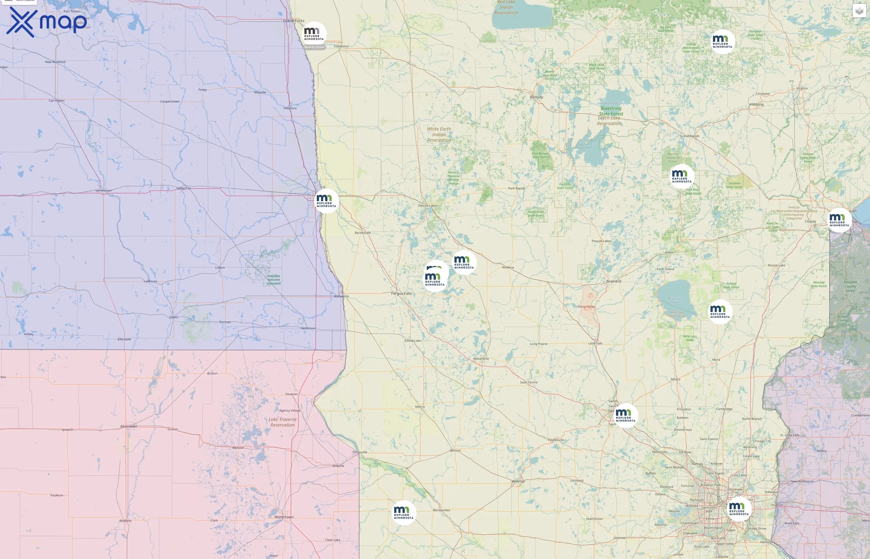 Explore Minnesota street hotspots