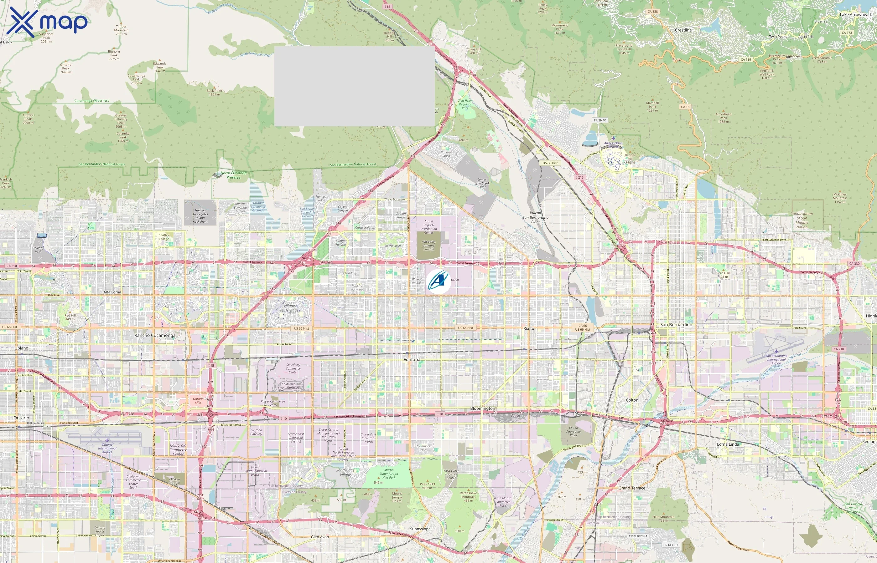 Aeronet Worldwide area coverage