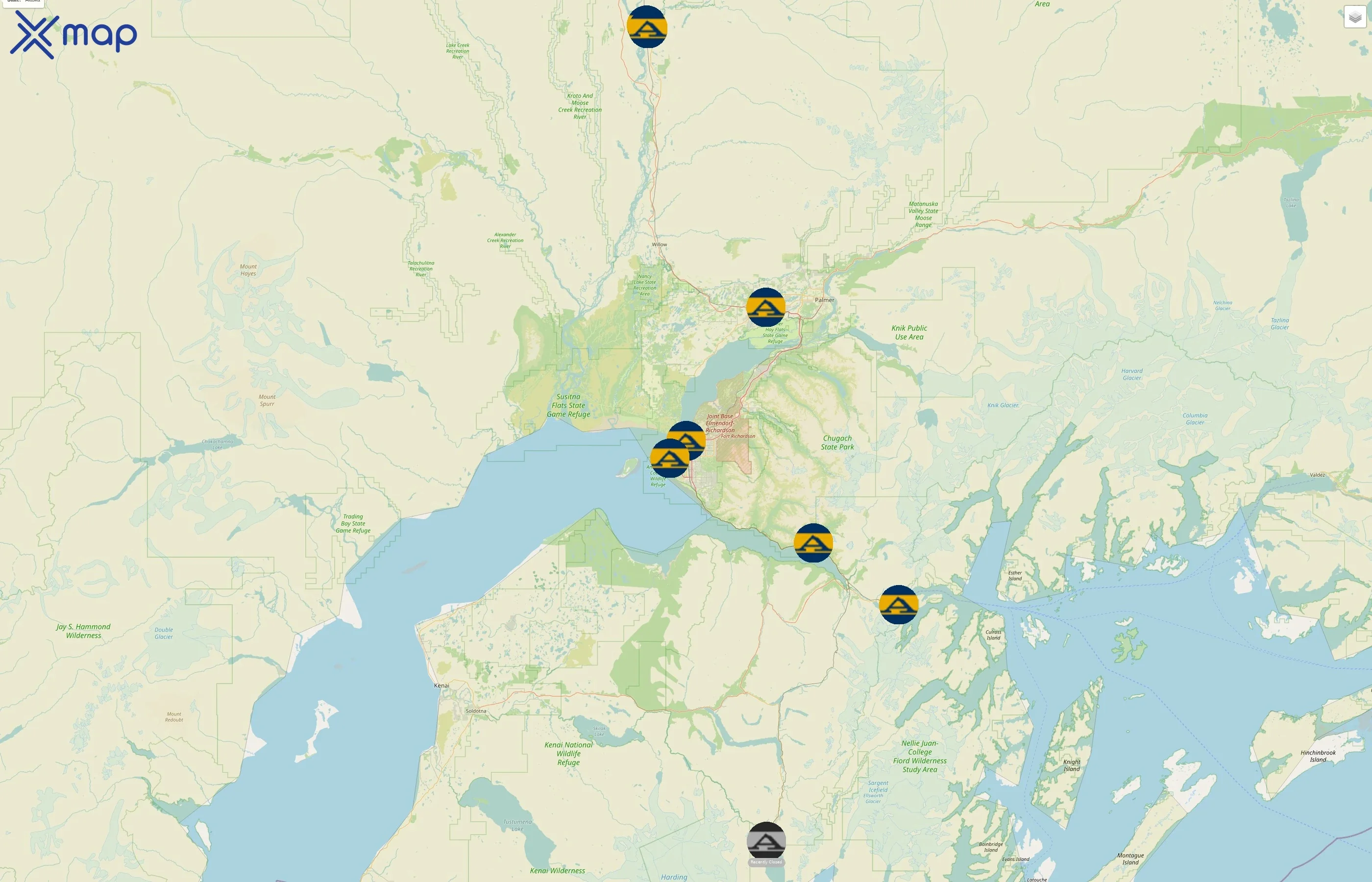 Alaska Railroad street hotspots