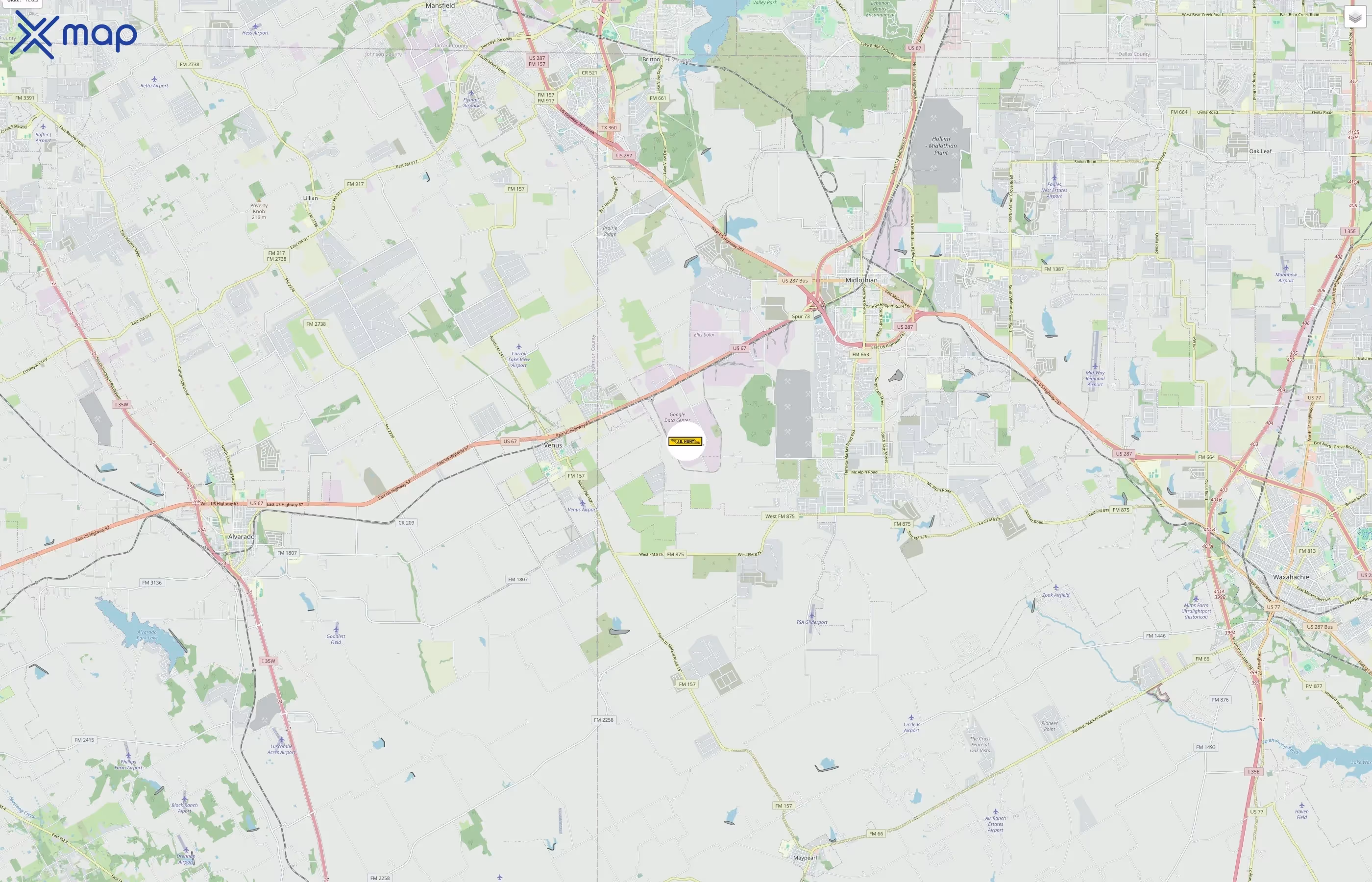 J.B. Hunt Transport Services traffic data