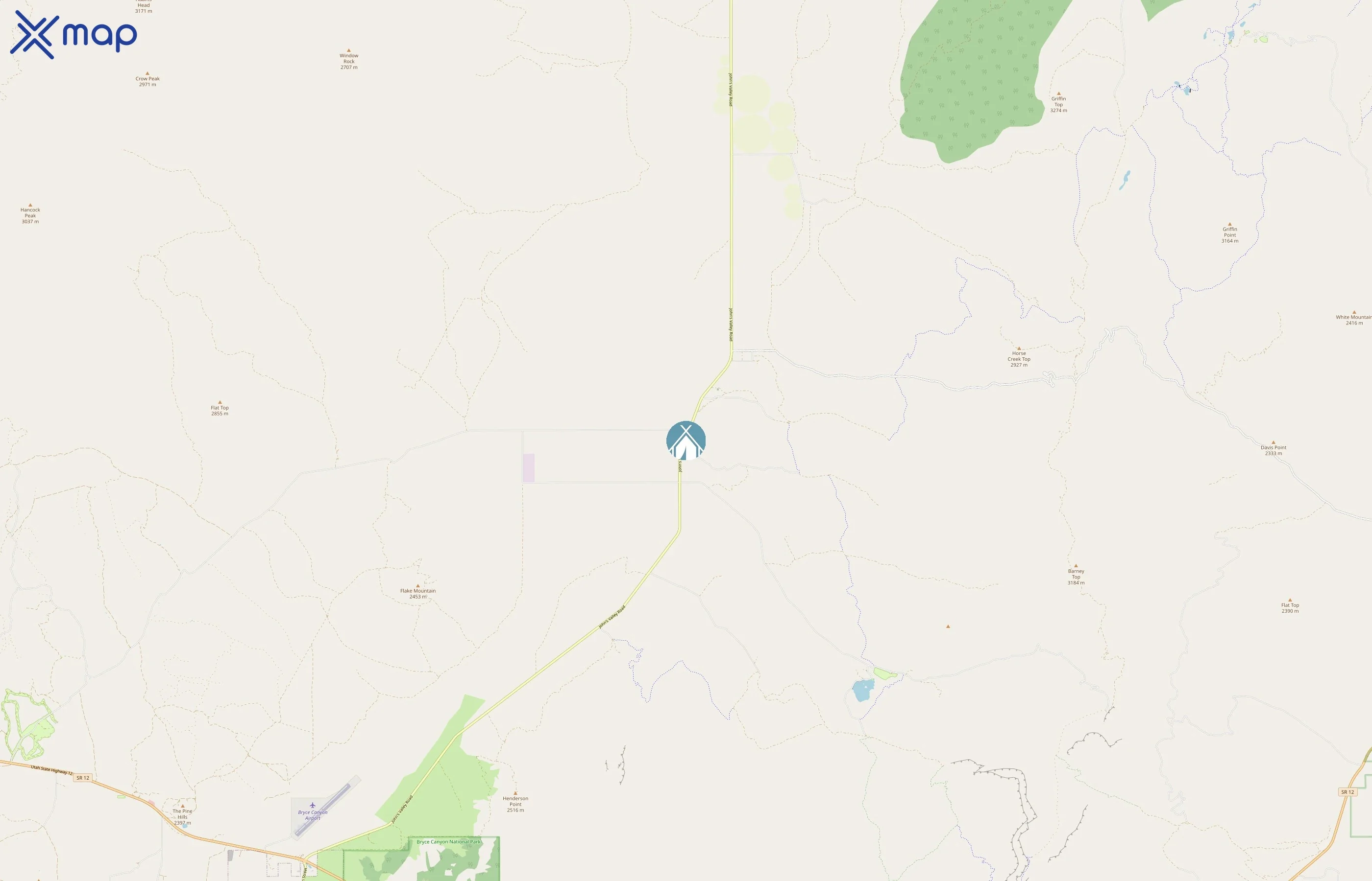 Under Canvas area coverage