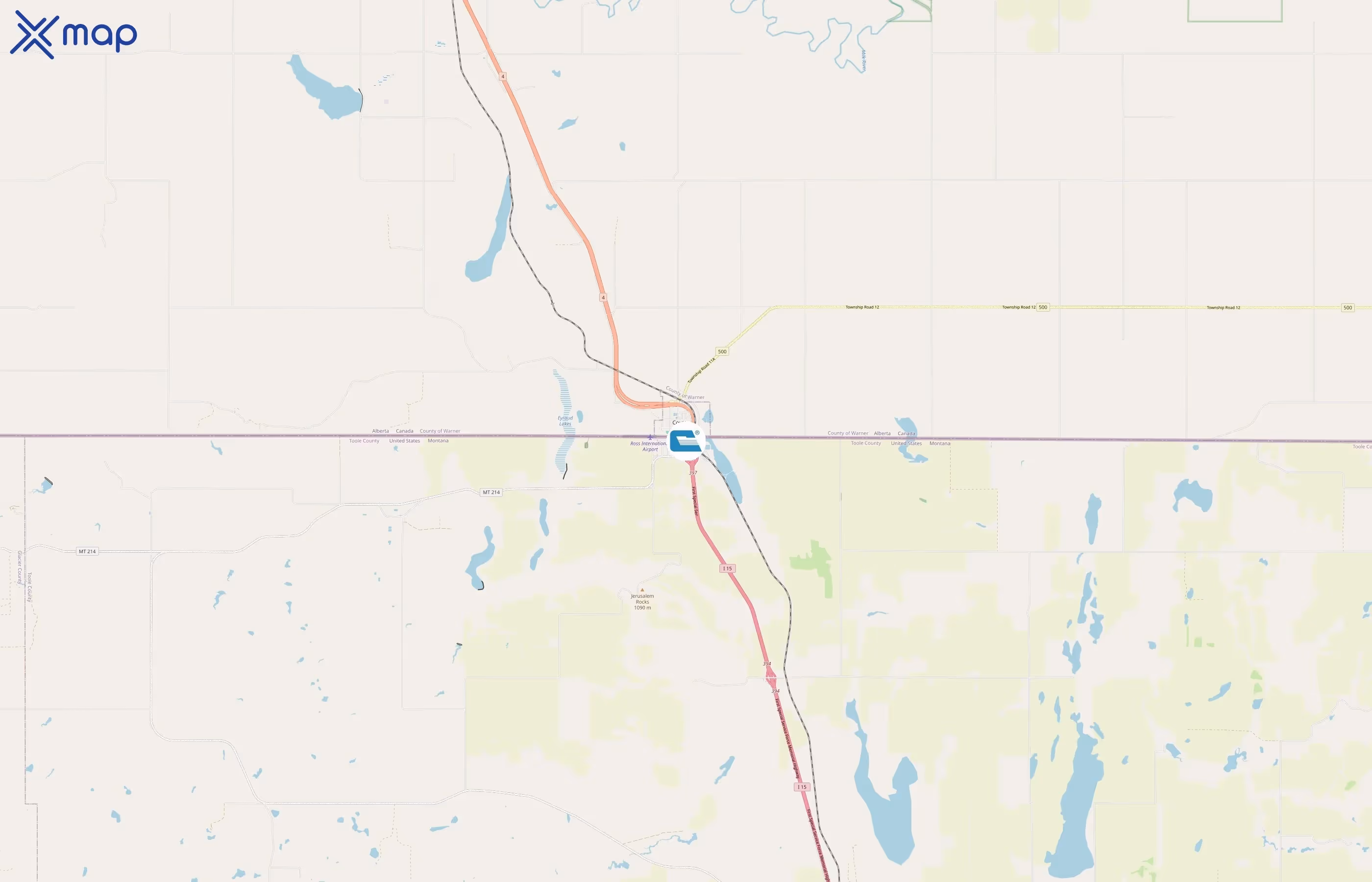 Cole International area coverage