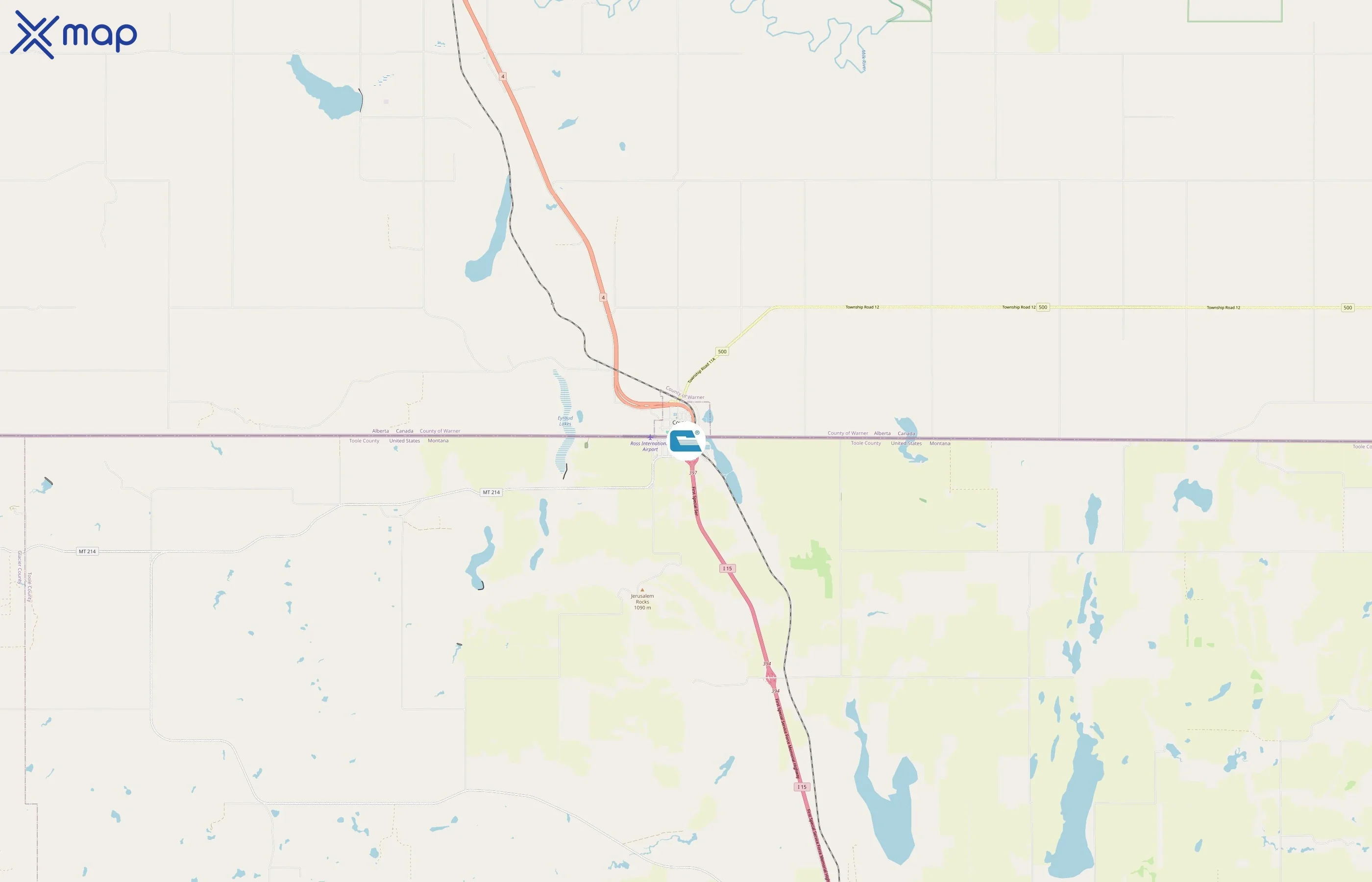 Cole International area coverage