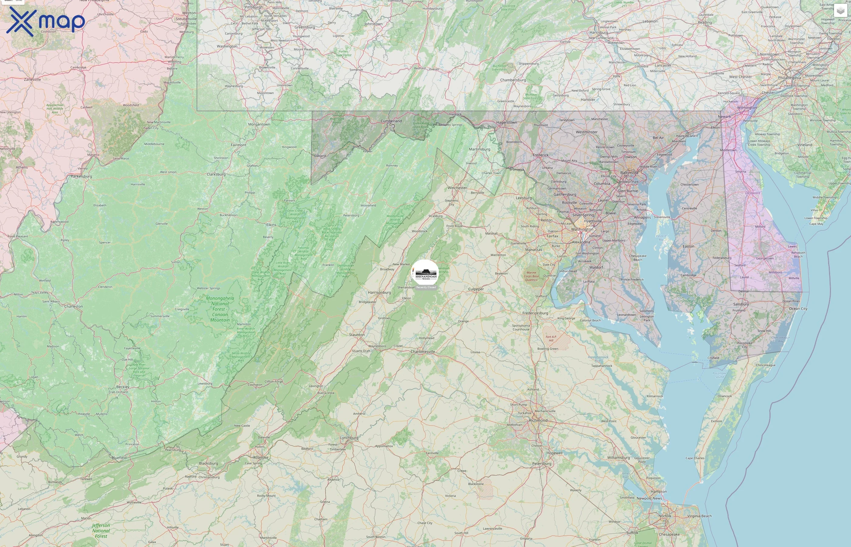 Shenandoah Woods street hotspots