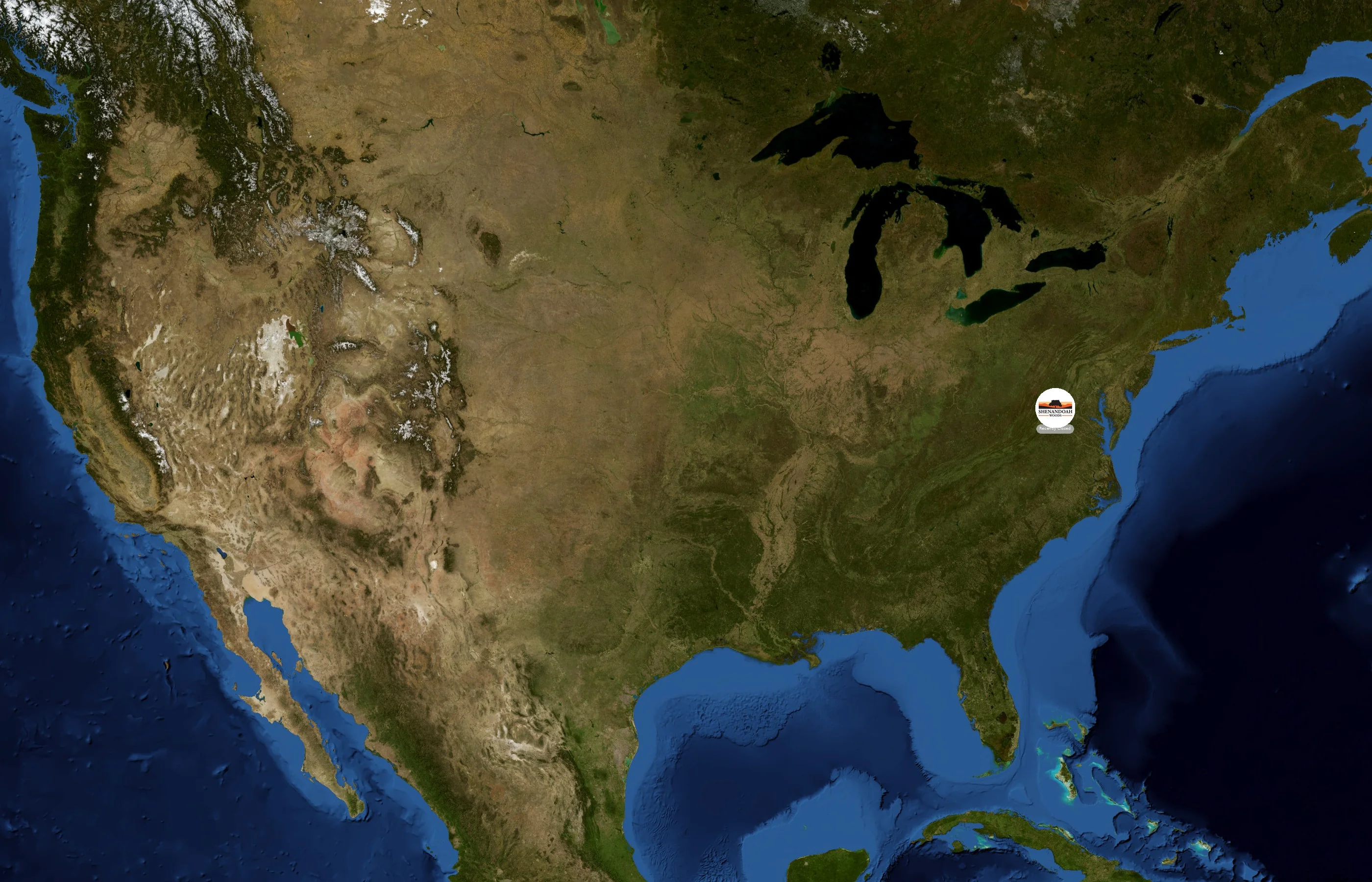Shenandoah Woods state distribution