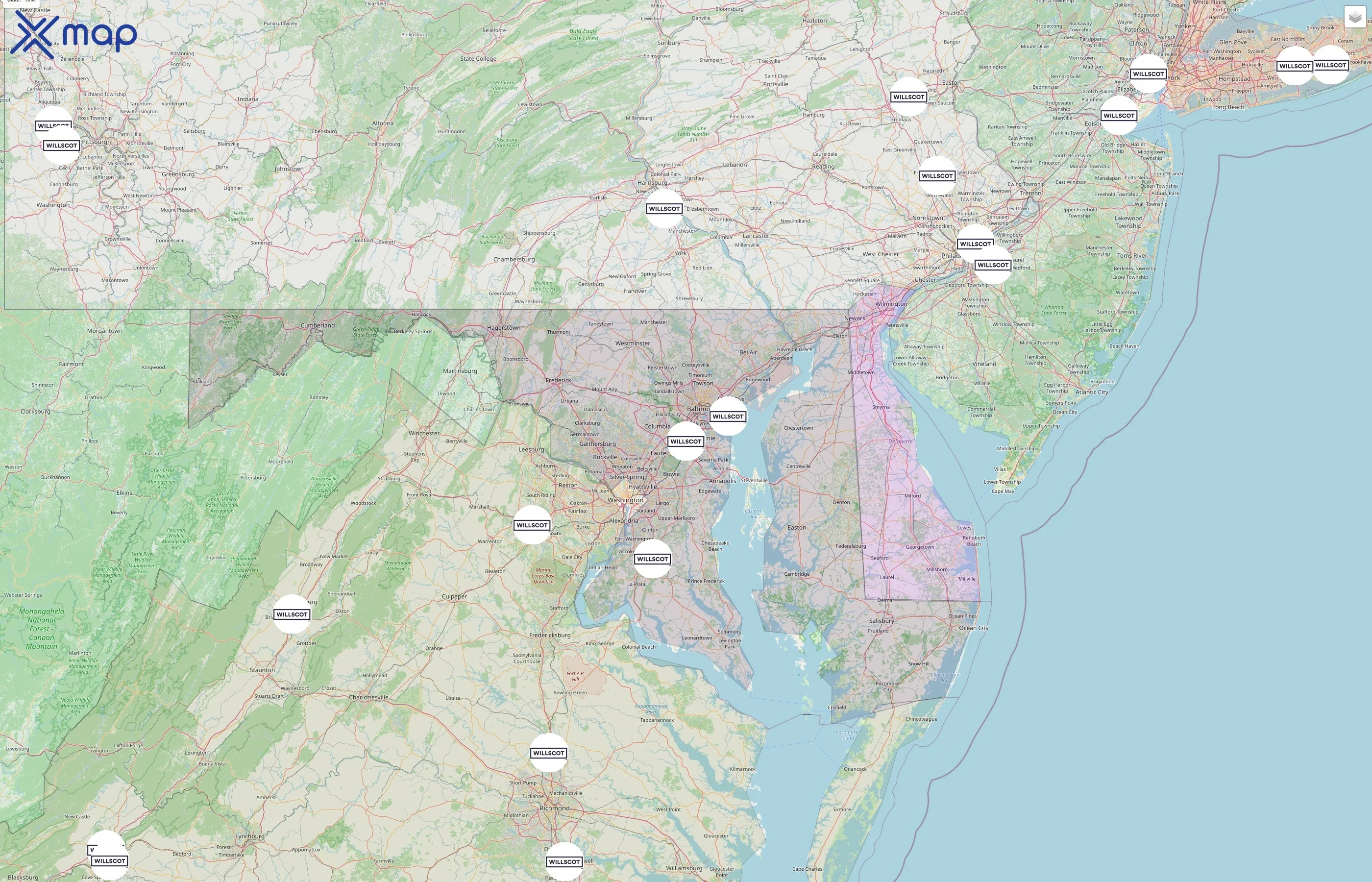 WillScot street hotspots