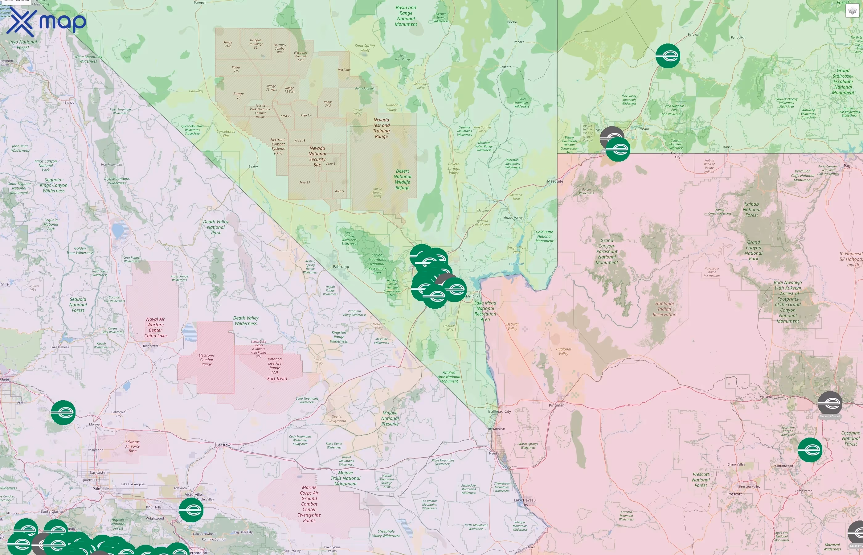 Enterprise Rent-A-Car street hotspots