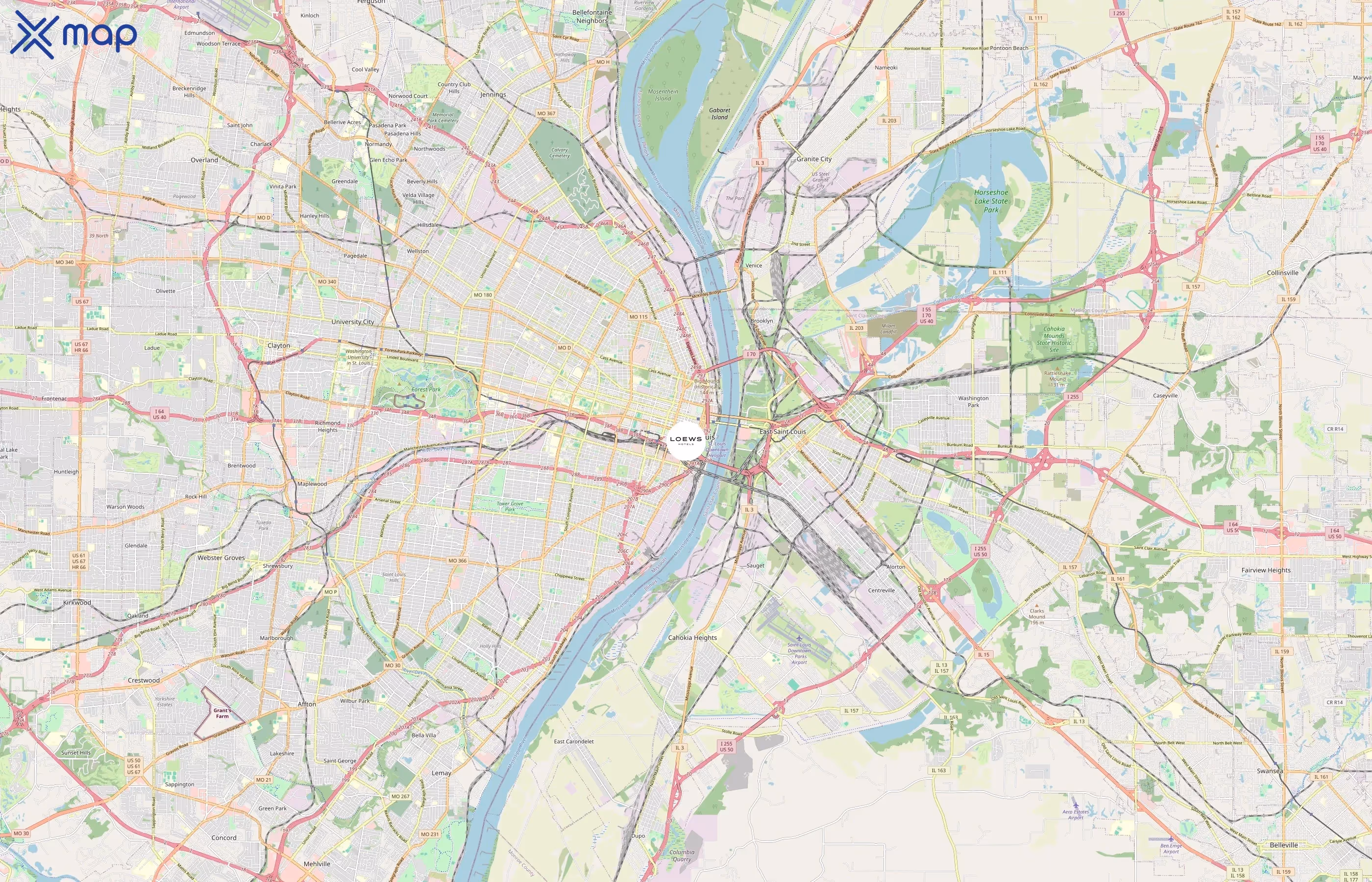 Loews Hotels area coverage