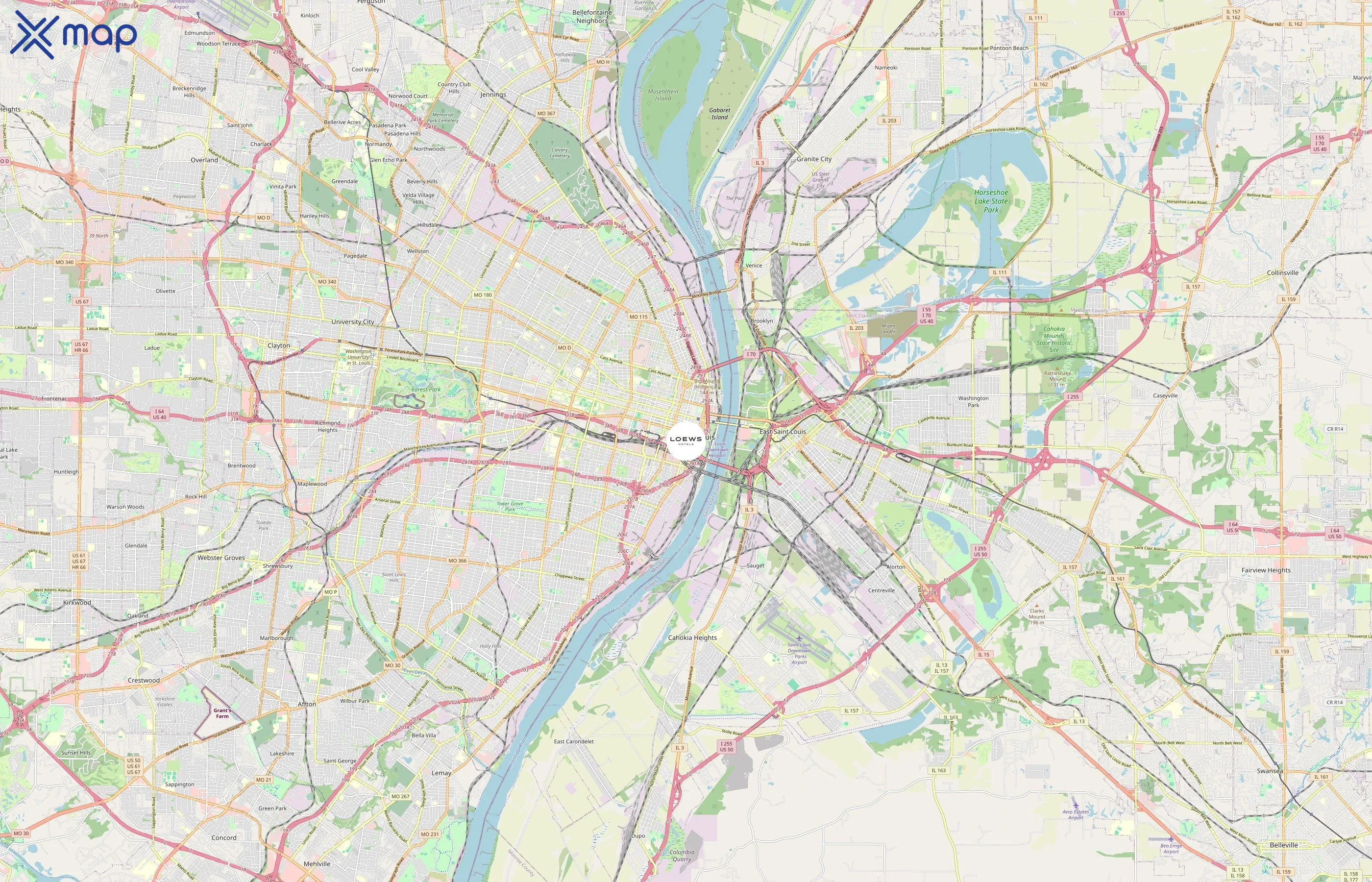 Loews Hotels area coverage