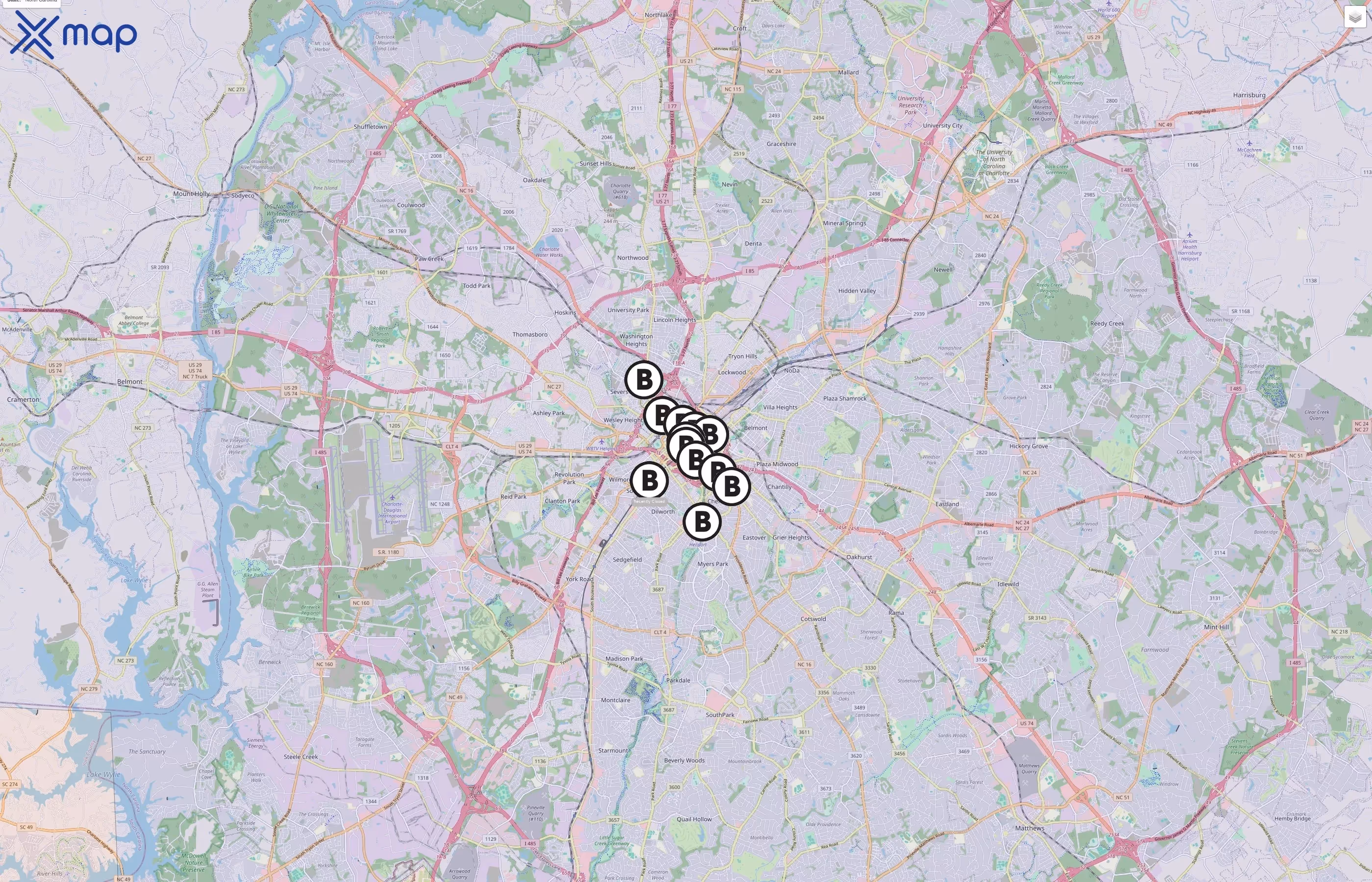 Charlotte BCycle traffic data