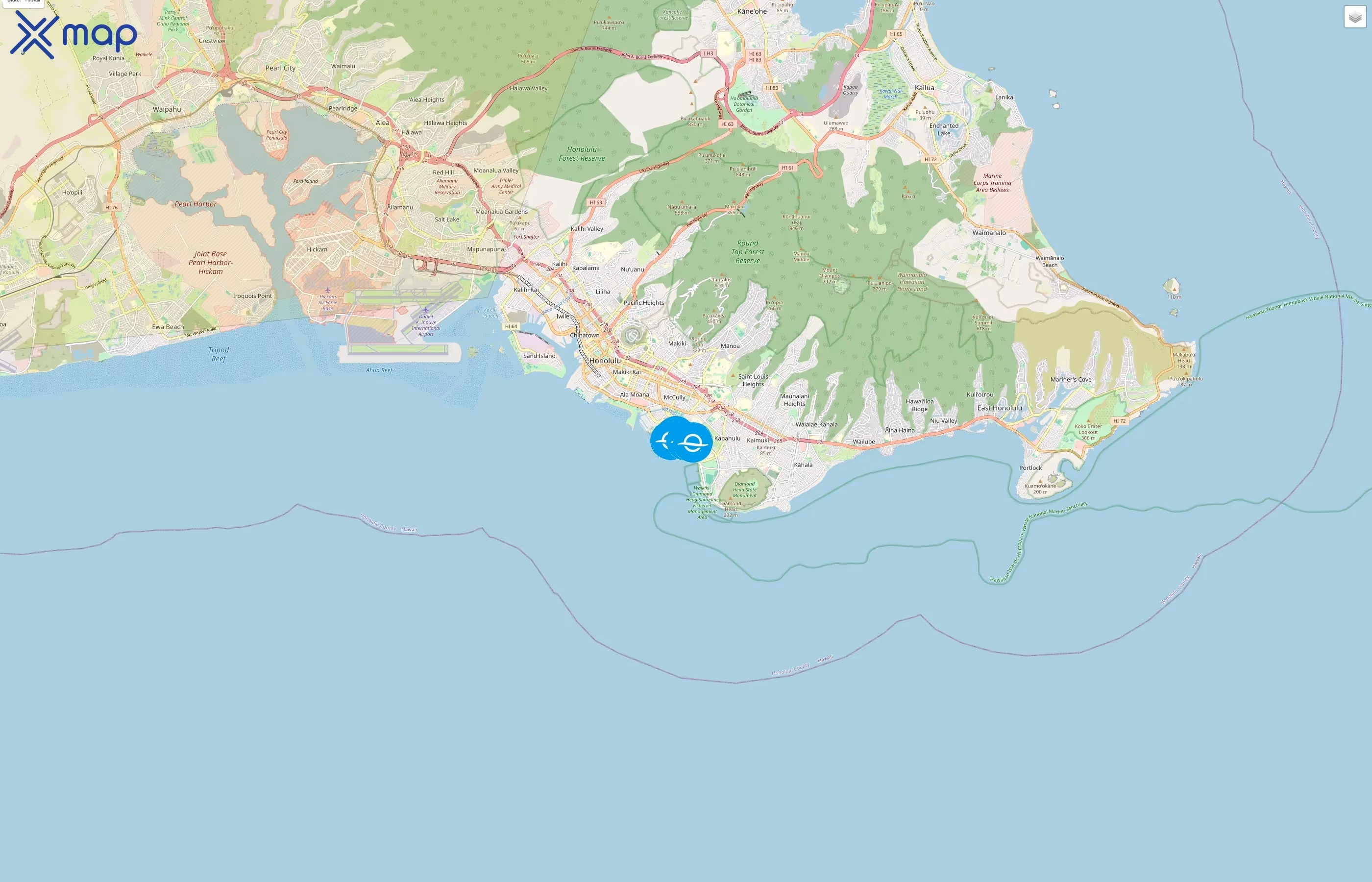 Outrigger traffic data