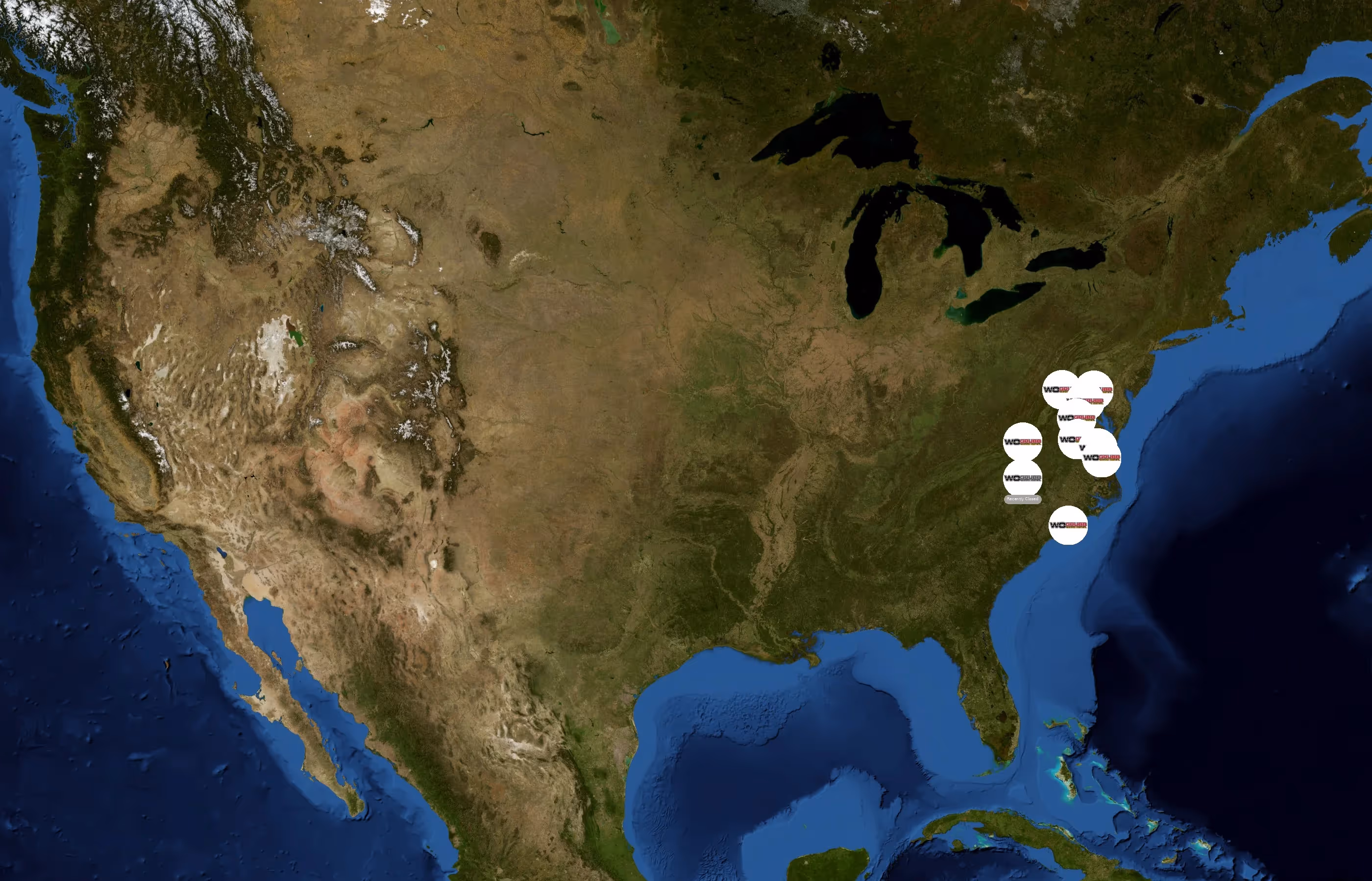 W.O. Grubb state distribution