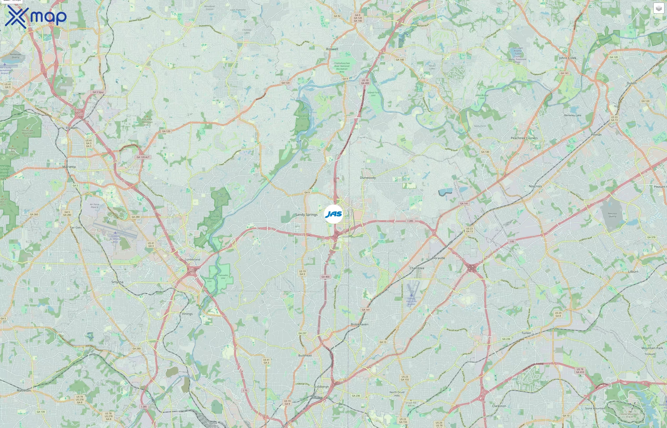 JAS Worldwide traffic data