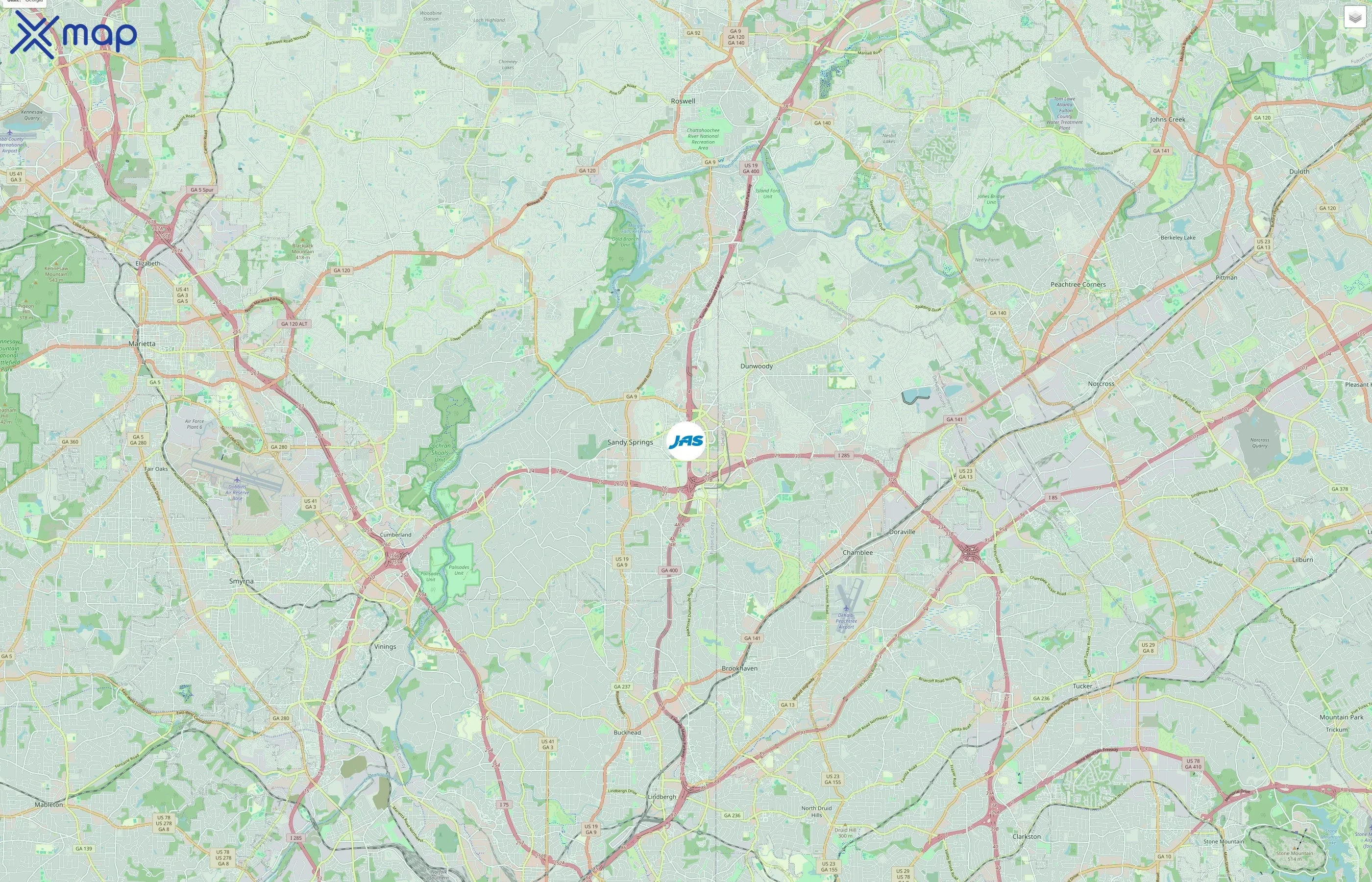 JAS Worldwide traffic data