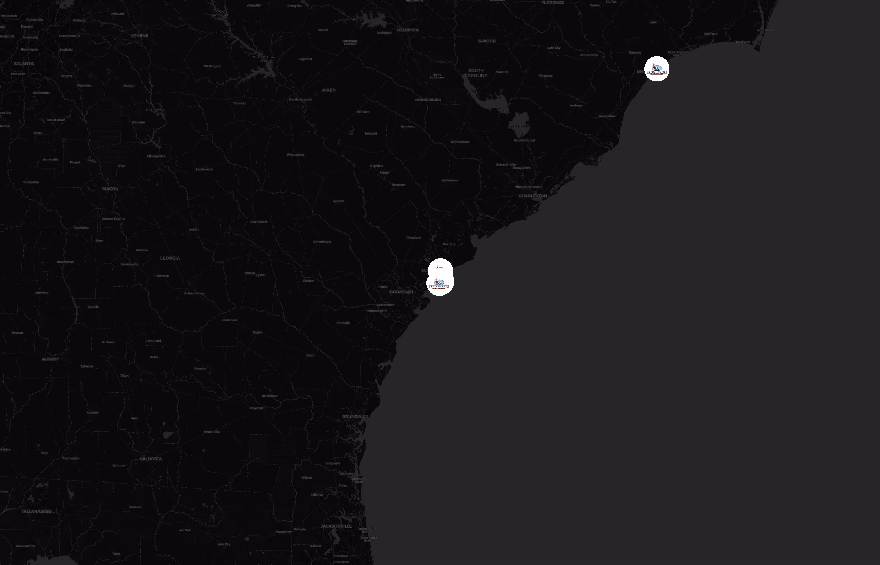 Spinnaker Resorts city distribution