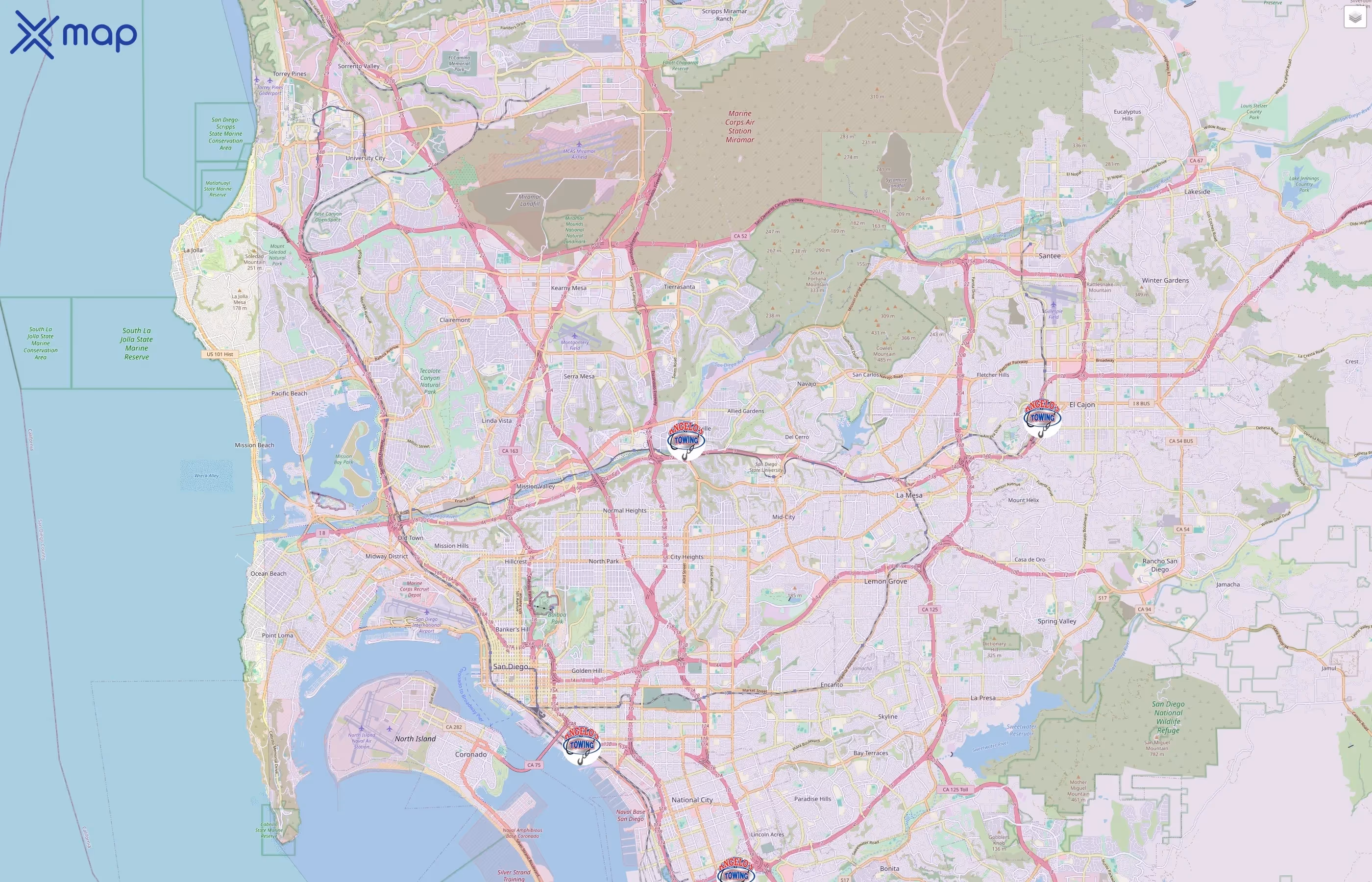 Angelo's Towing traffic data