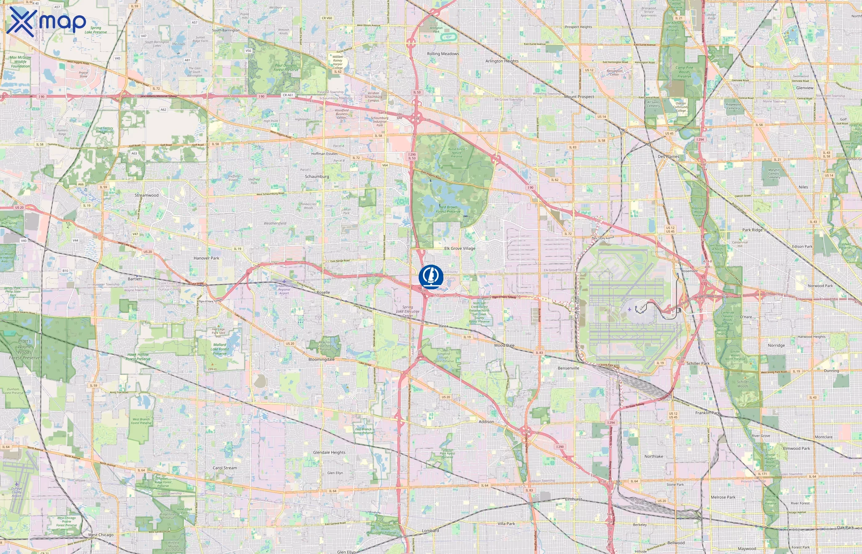 OEC Group area coverage